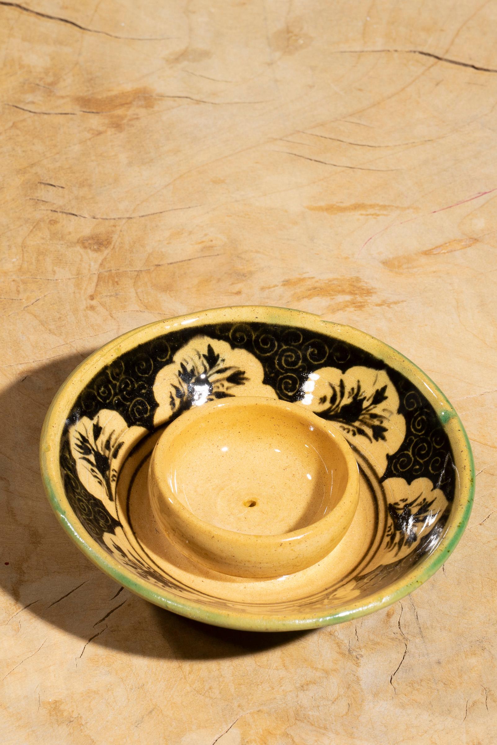 Nishapur Ceramics Candlestick Holder