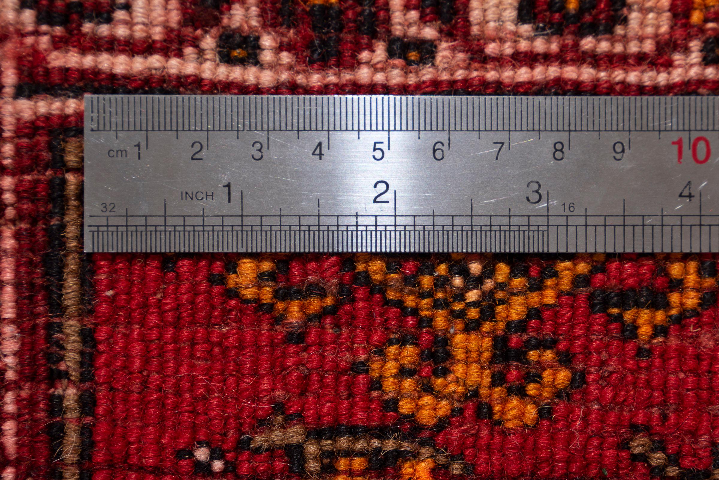 Vintage Bijar Persian Poshti Rug 1