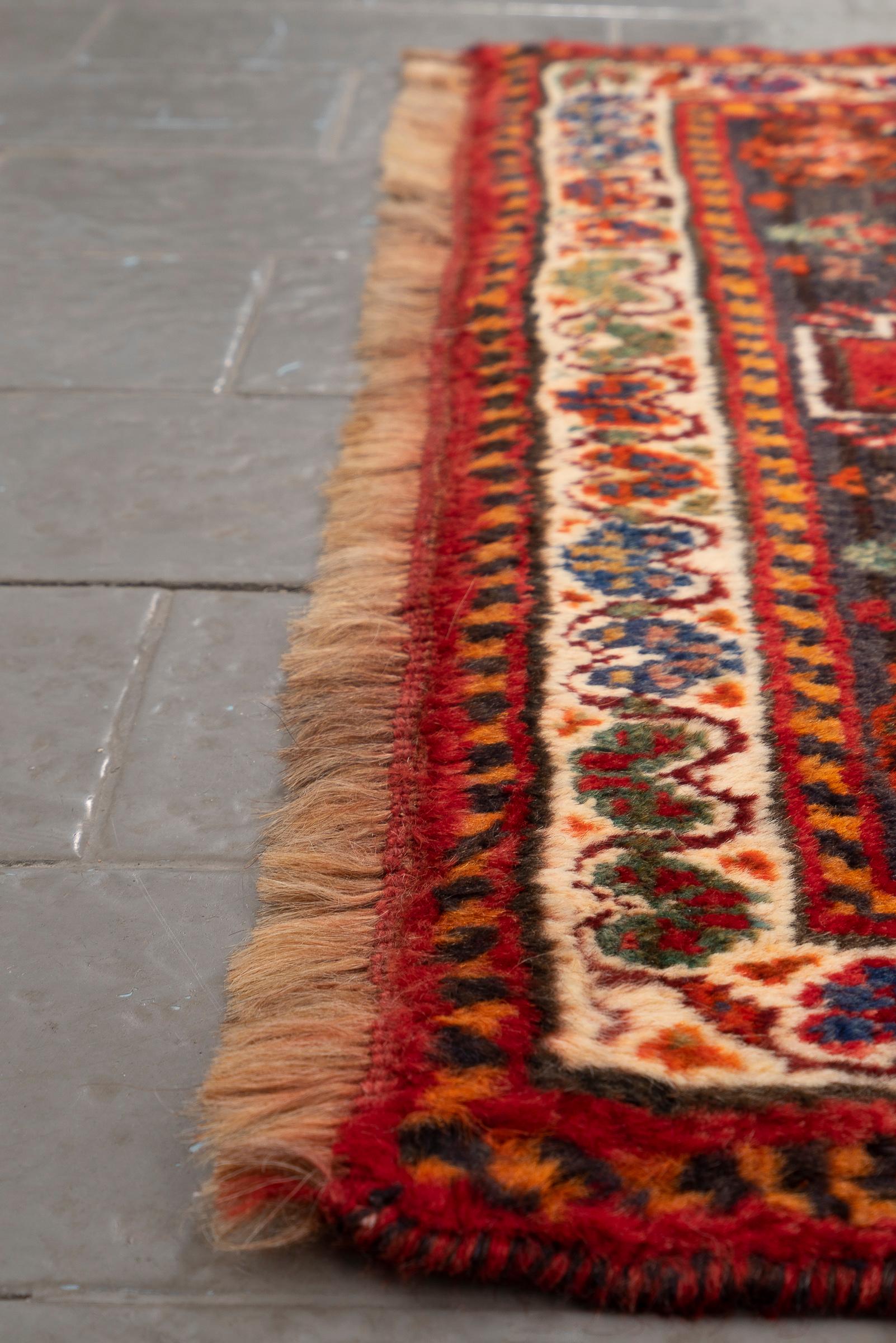 Qashqai Persian Poshti Rug