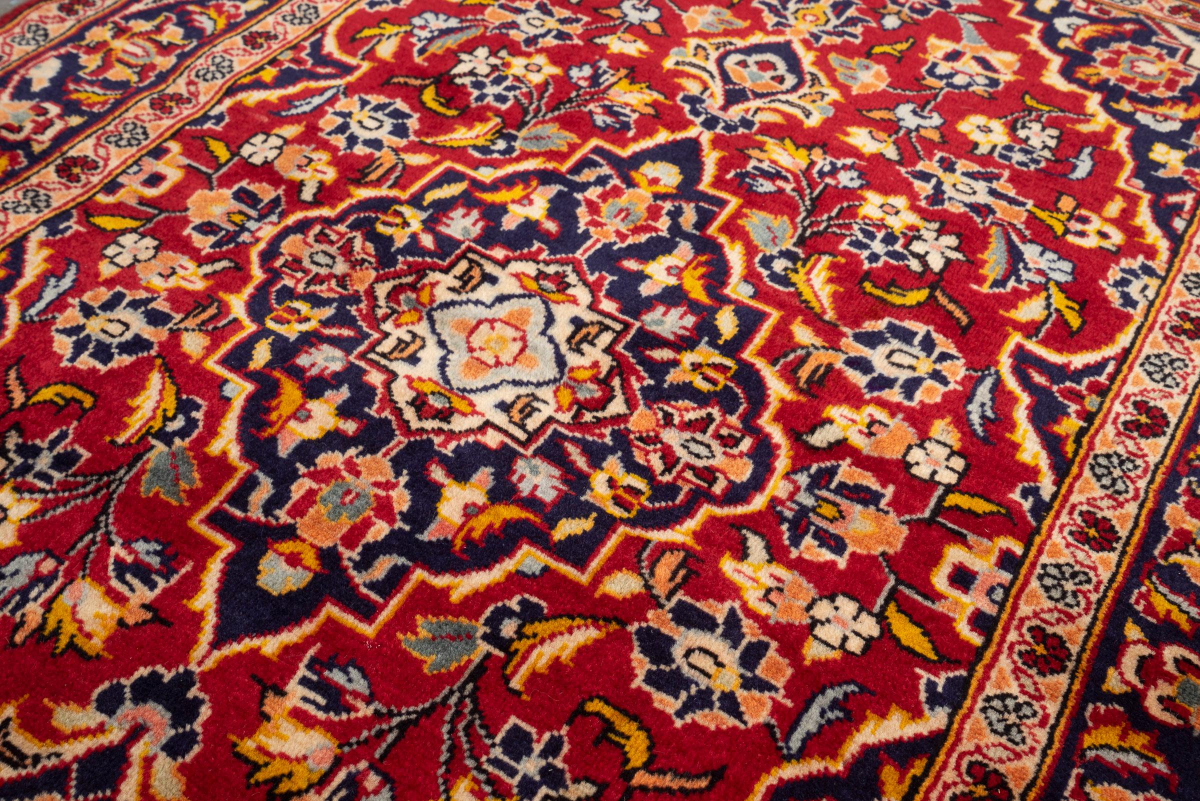 Kashan Laaki Lachak Toranj Persian Rug