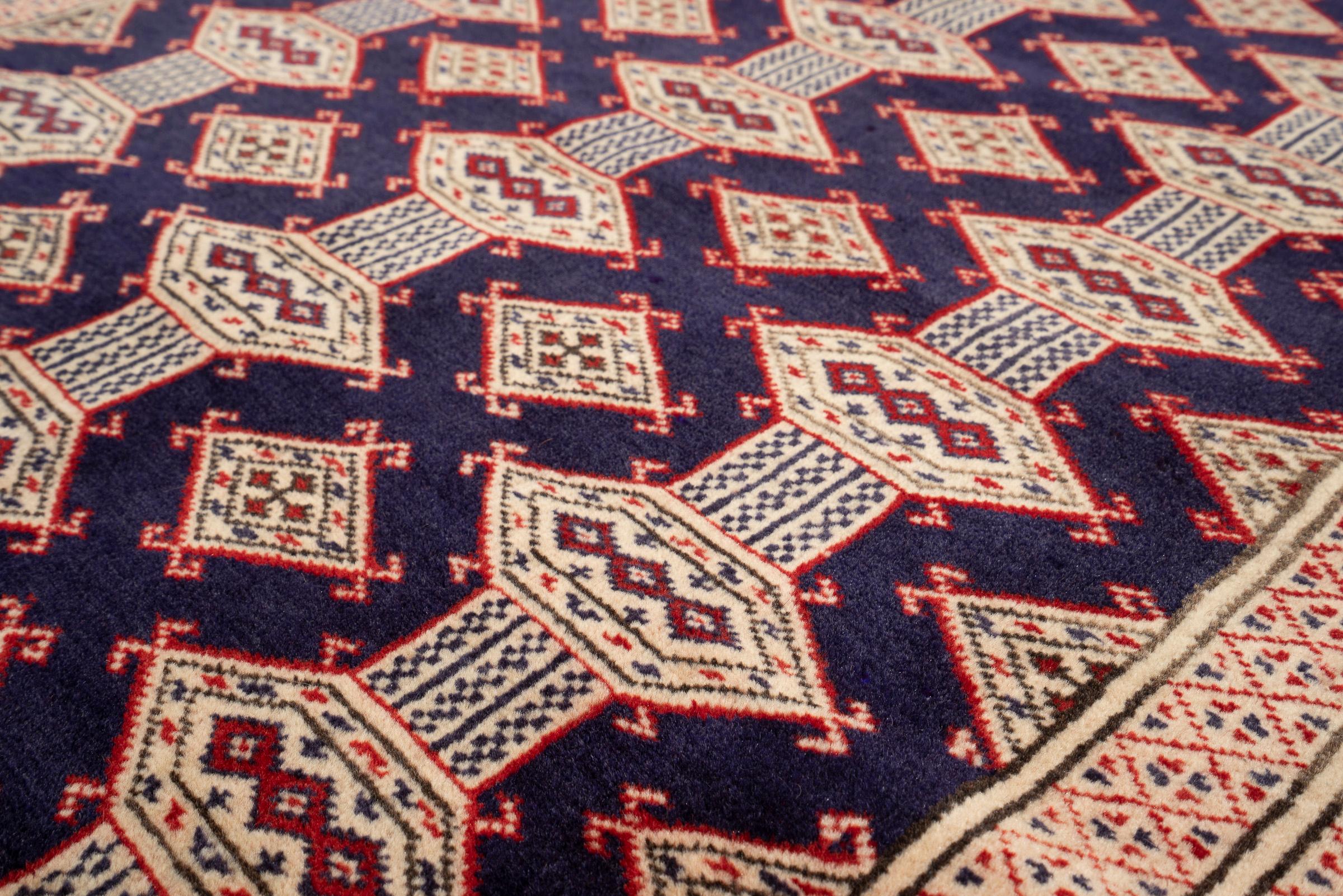 Fine Torkaman Camel Feet Persian Rug
