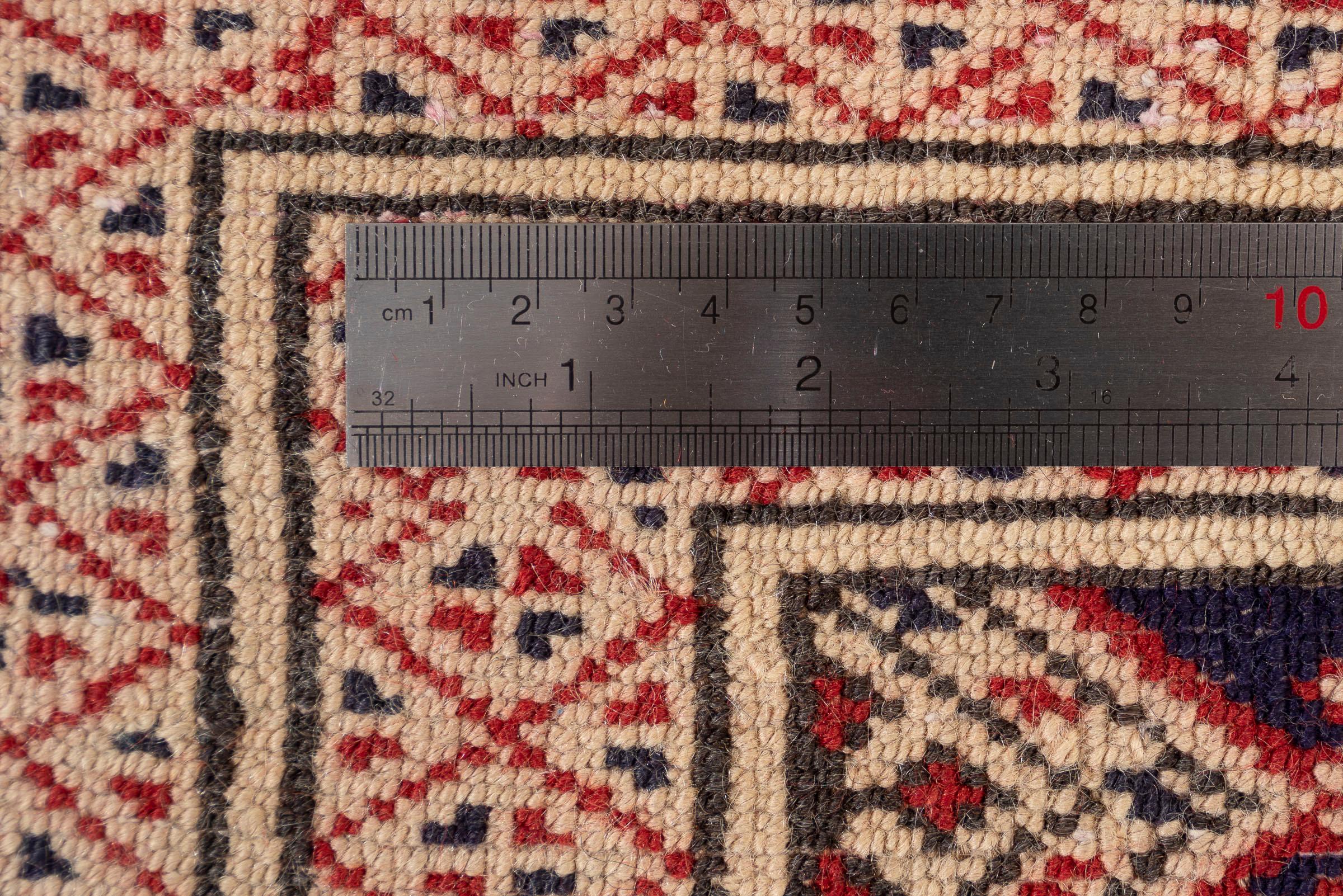 Fine Torkaman Camel Feet Persian Rug