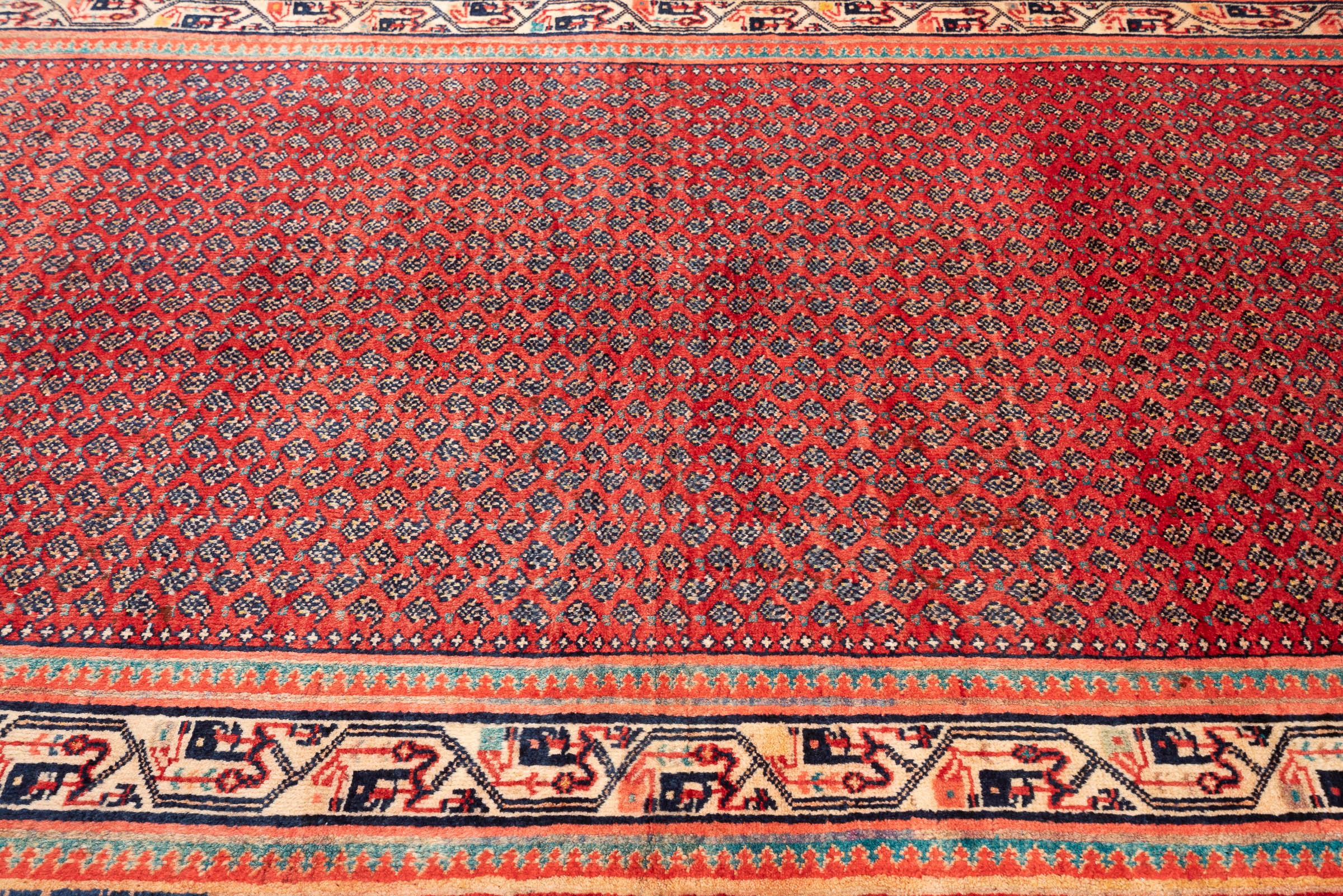 Mahal Bote Mir Persian rug C., Mid 20th Century