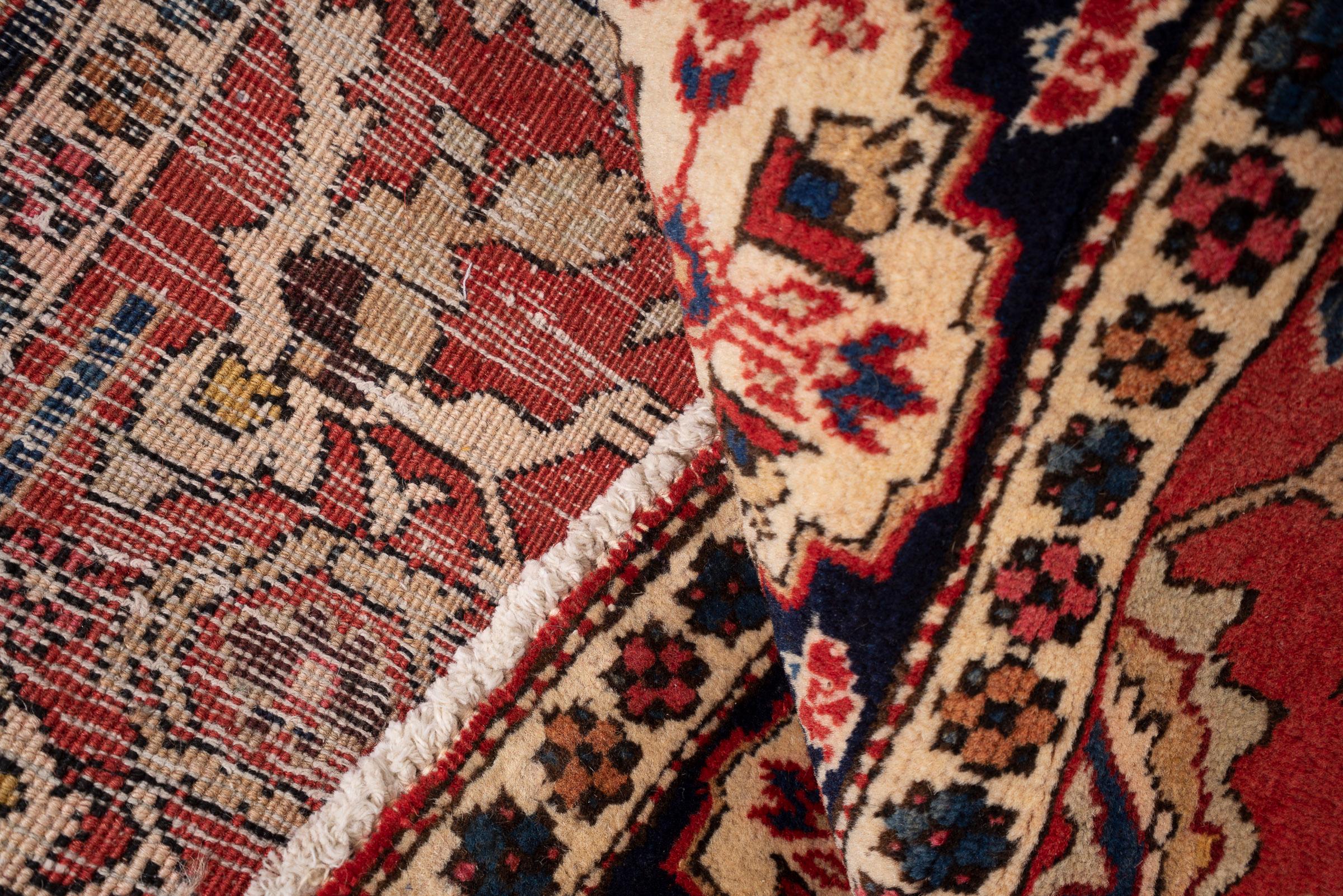 Vintage Fine Miane Afshan Persian Rug