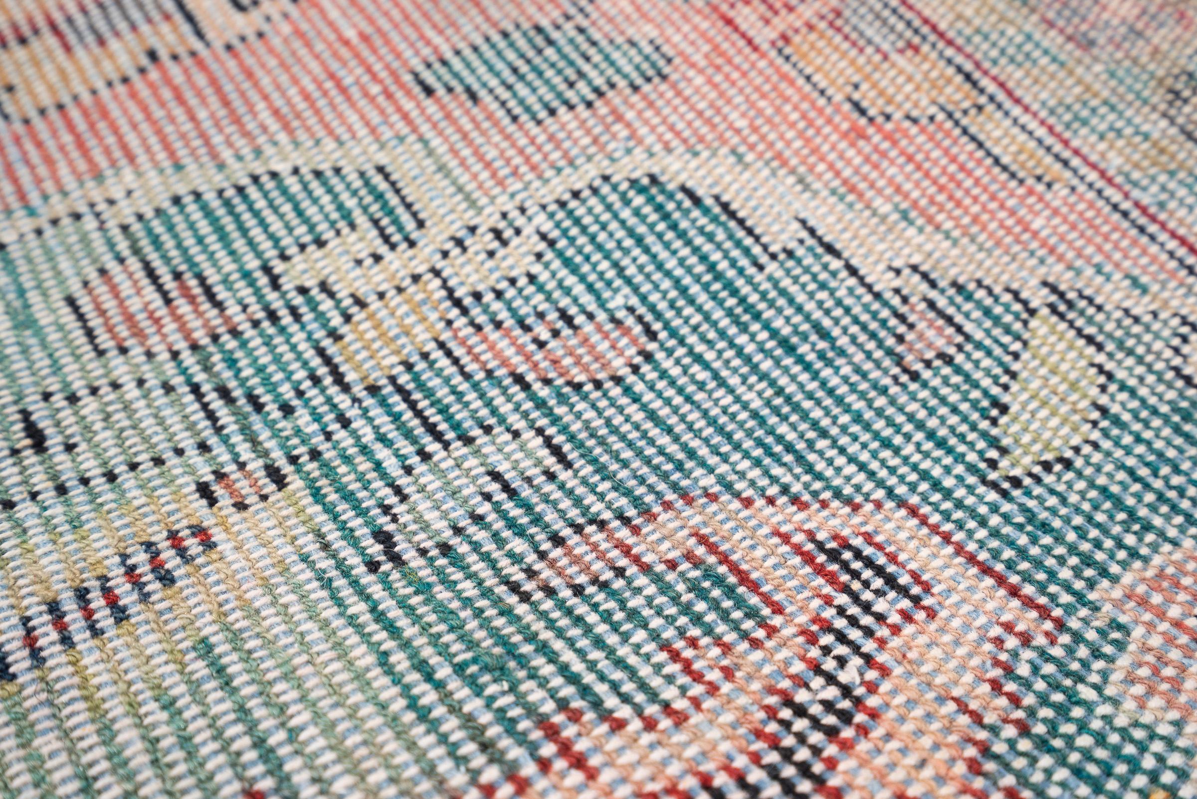 Antique Malayer Celadon Medallion Persian Rug, Navy Field, 1890–1910