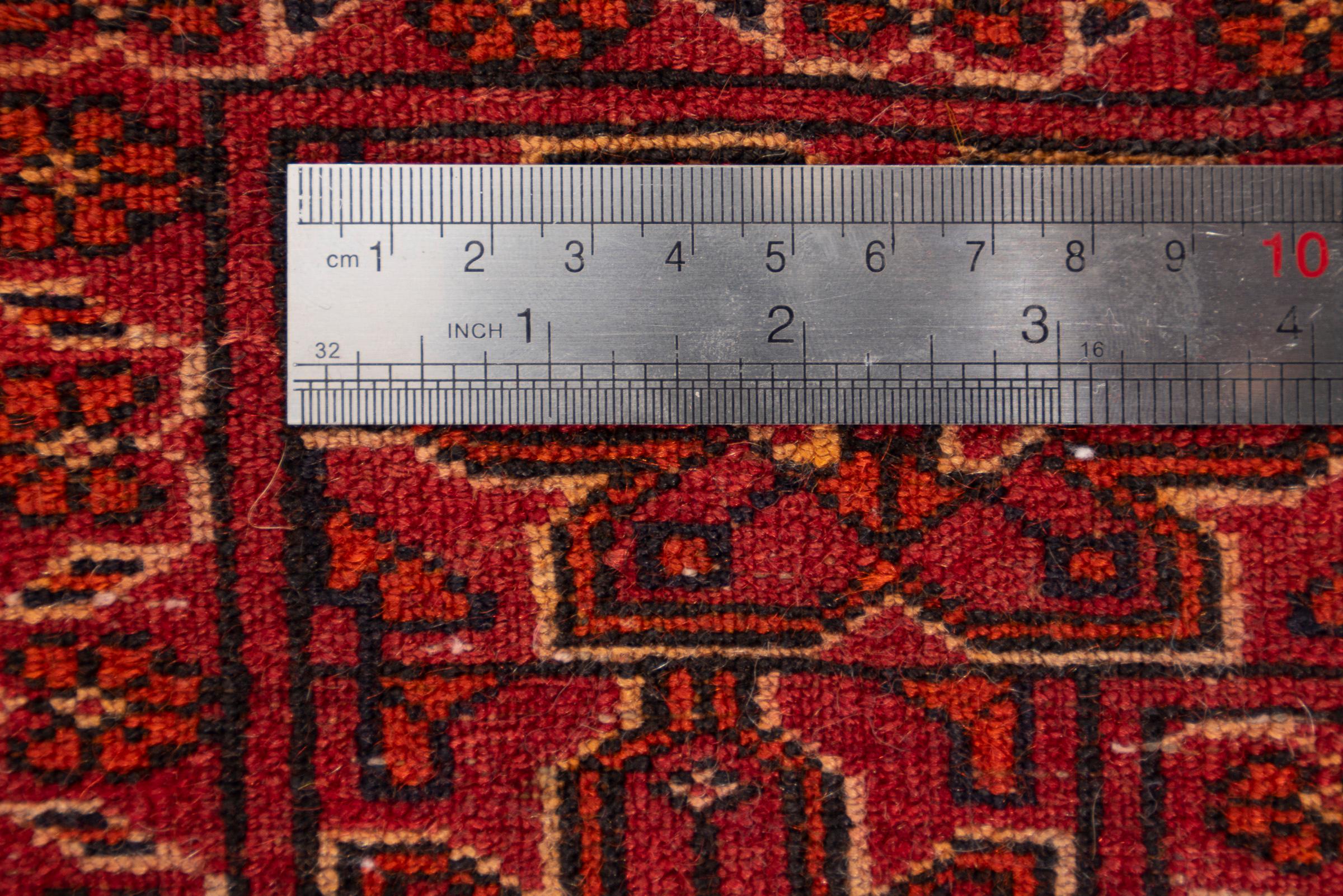 Fine Torkaman Yamut Mari Gool (Camel feet) Persian Rug
