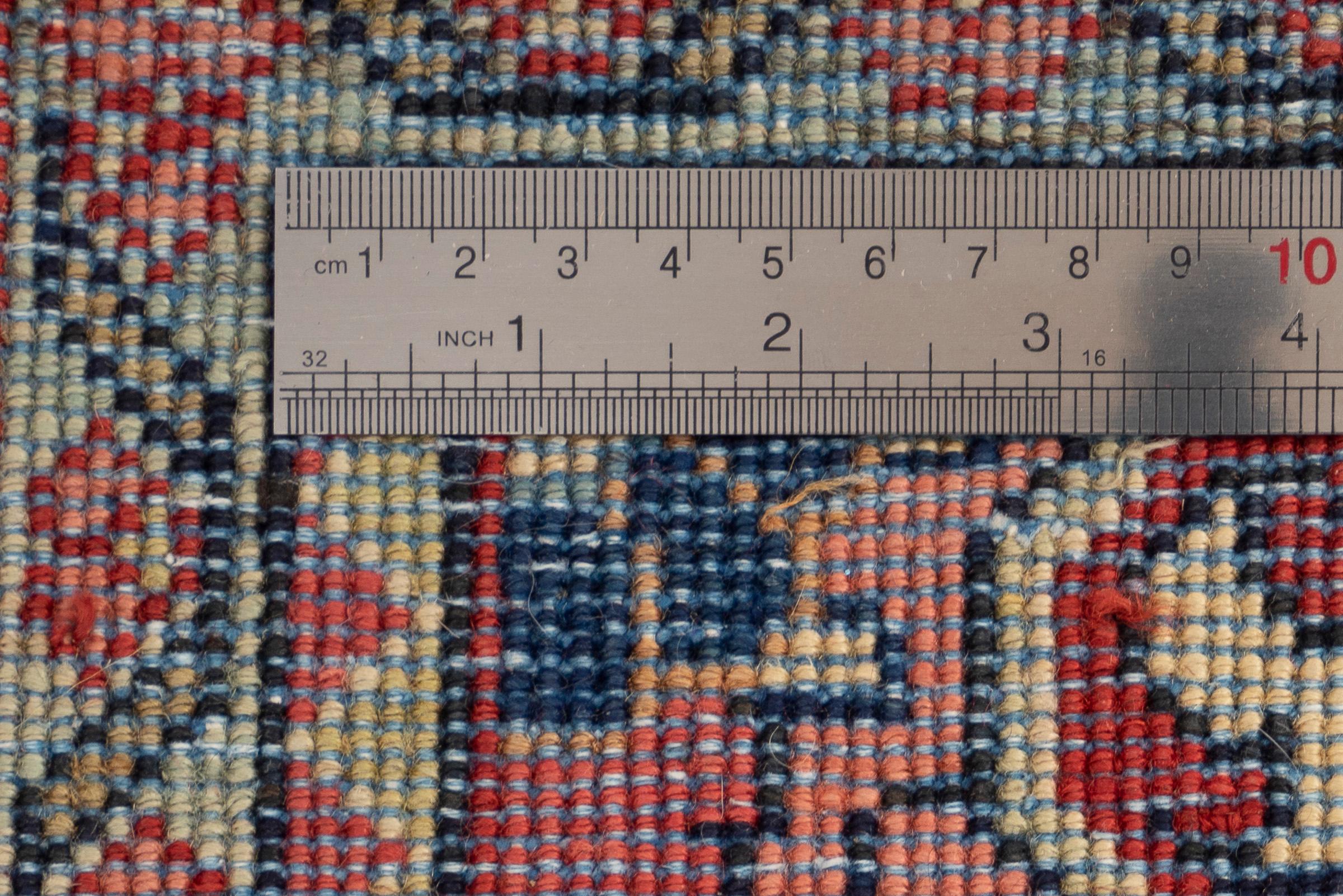 Vintage Fine Mahal Lachak Toranj Persian Rug