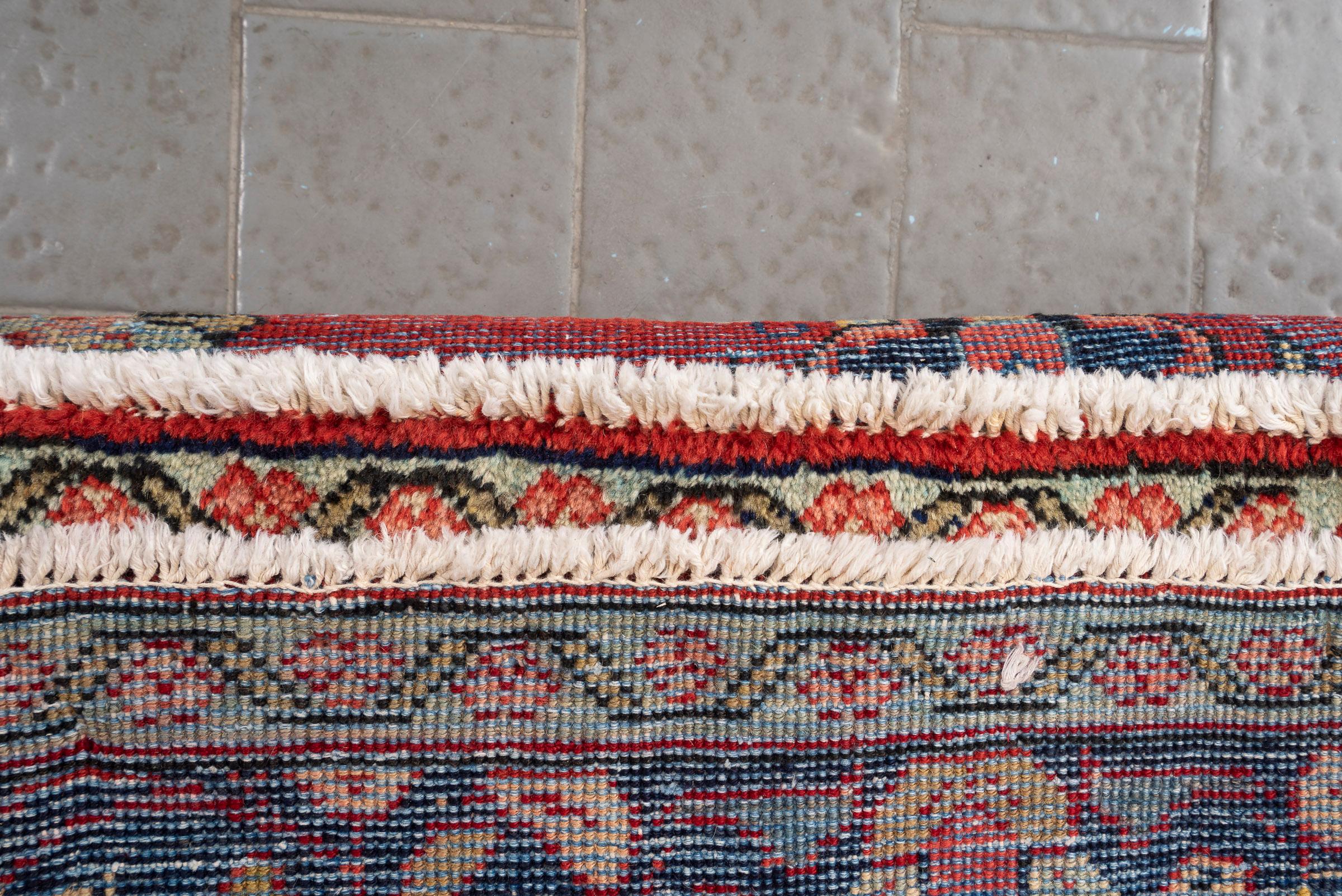 Vintage Fine Mahal Lachak Toranj Persian Rug