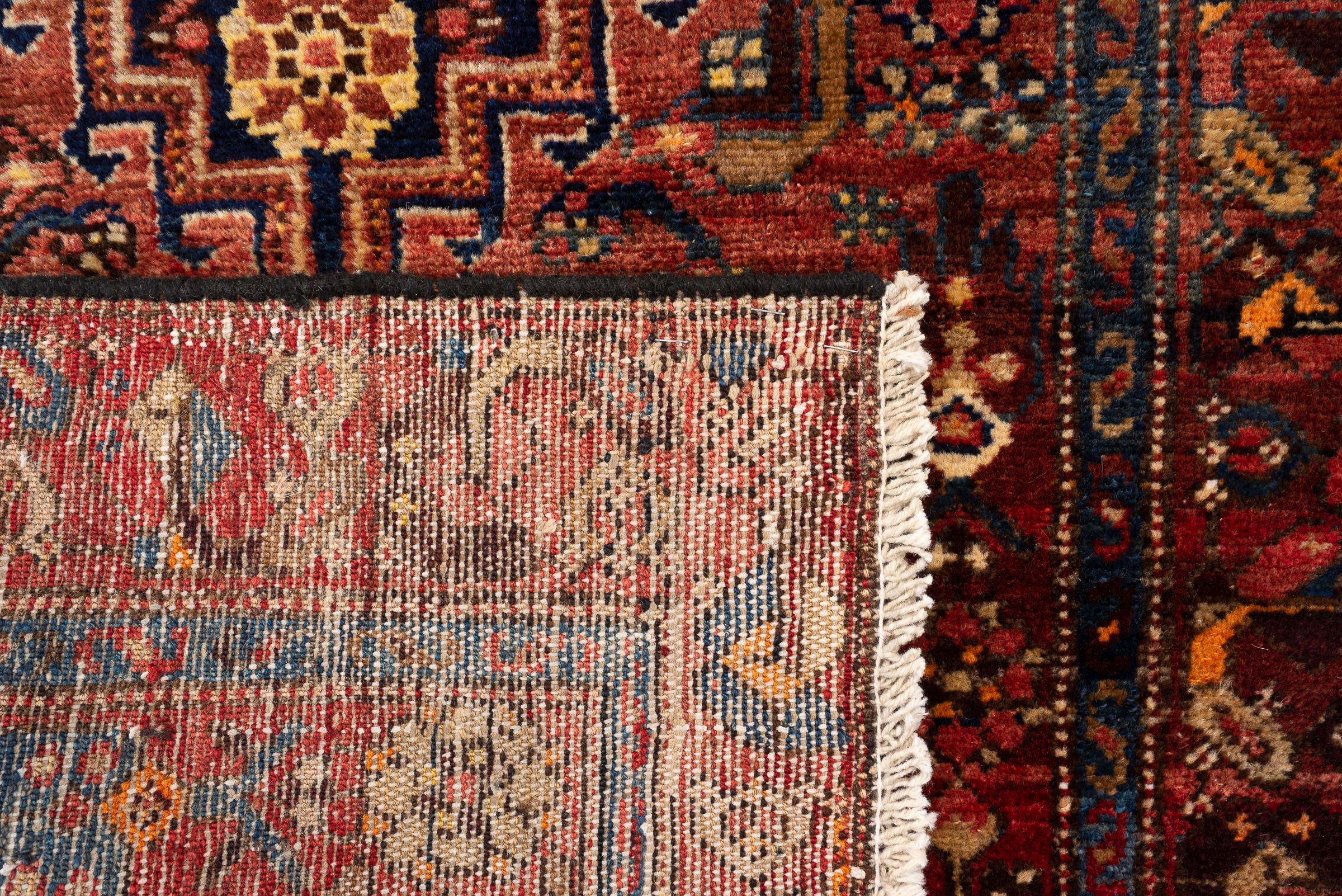 Antique Khamse Zanjan Persian Rug