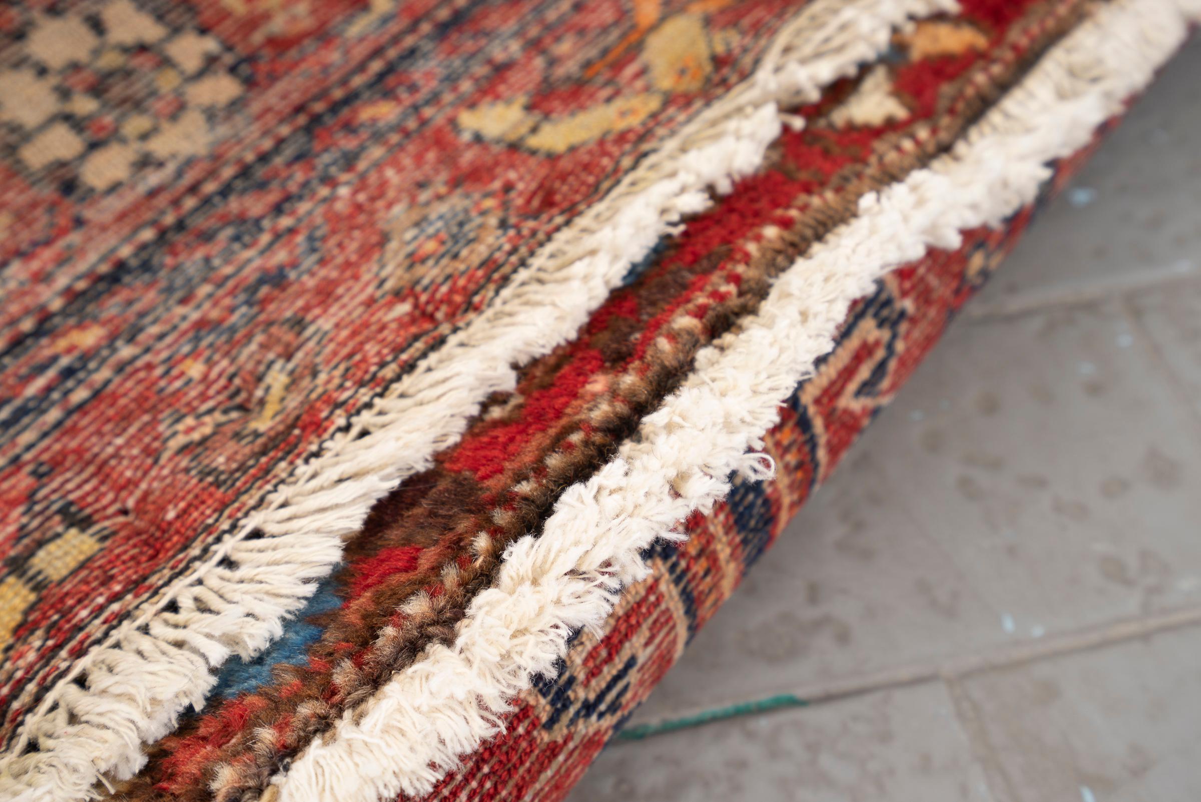 Antique Khamse Zanjan Persian Rug