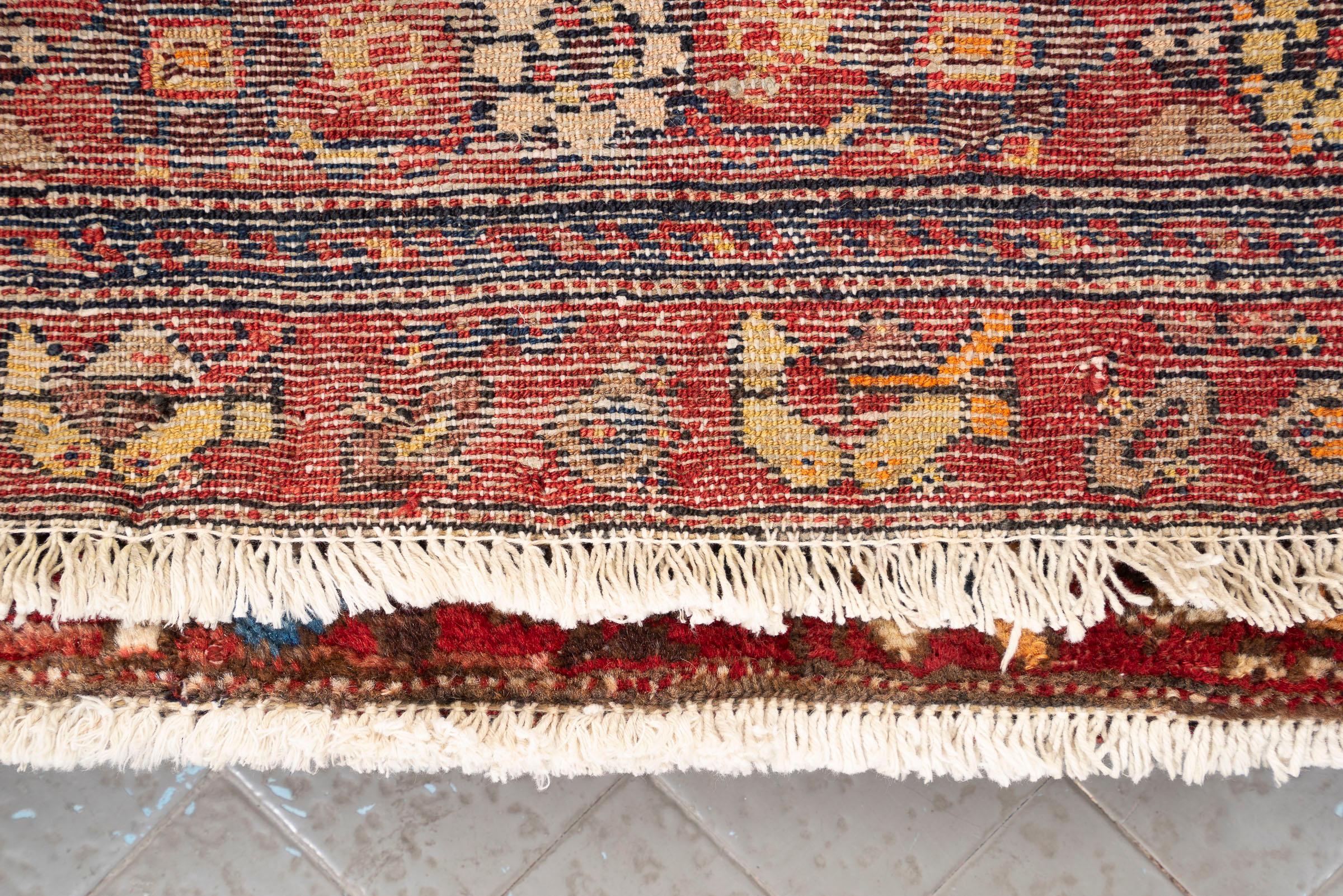 Antique Khamse Zanjan Persian Rug