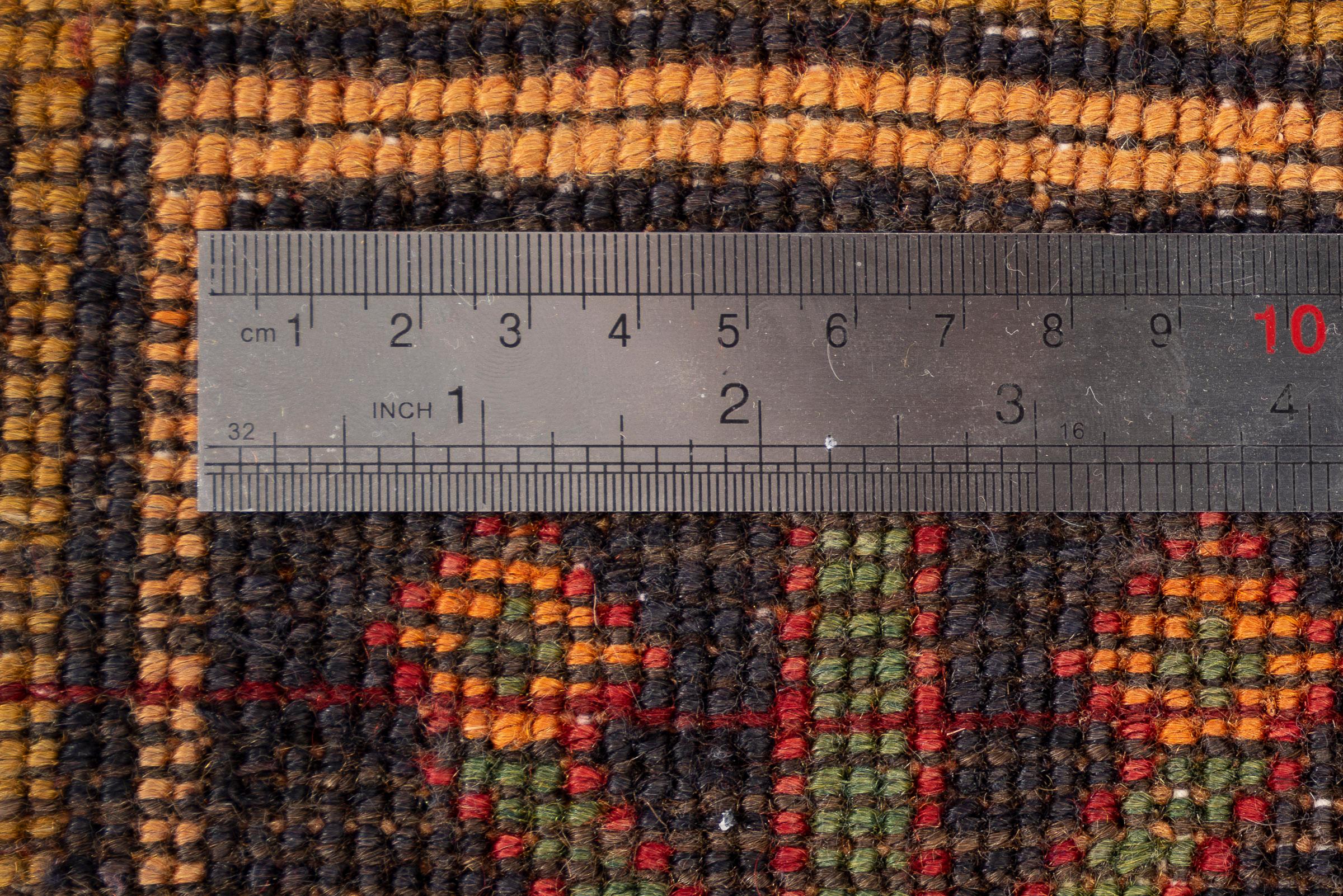 Antique Qara Dagh Caucasian Triple Toranj Persian Rug