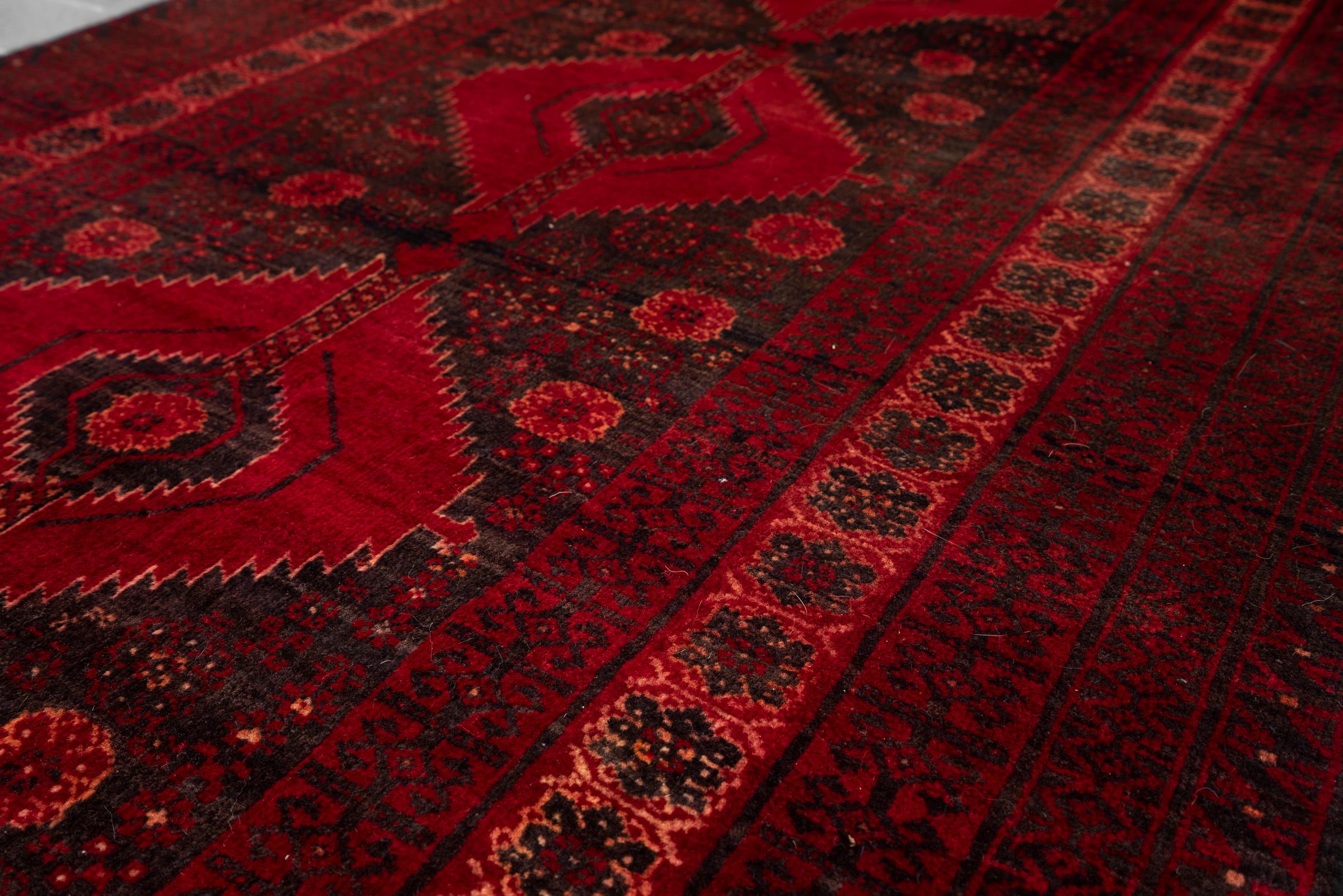 Baluch Triple Toranj Persian Rug