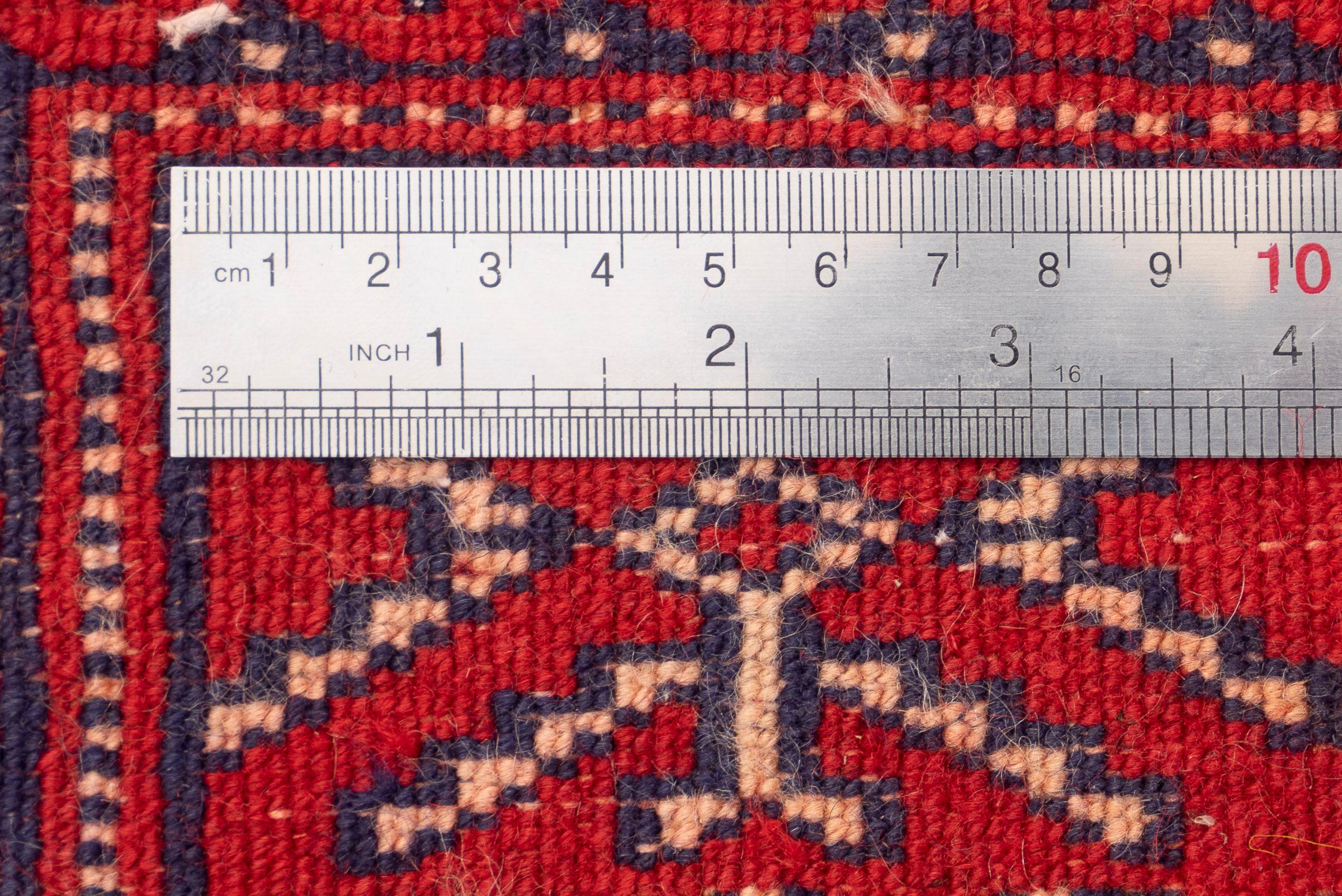 Fine Torkaman Yamut Mari Gool (Elephant feet) Persian Rug