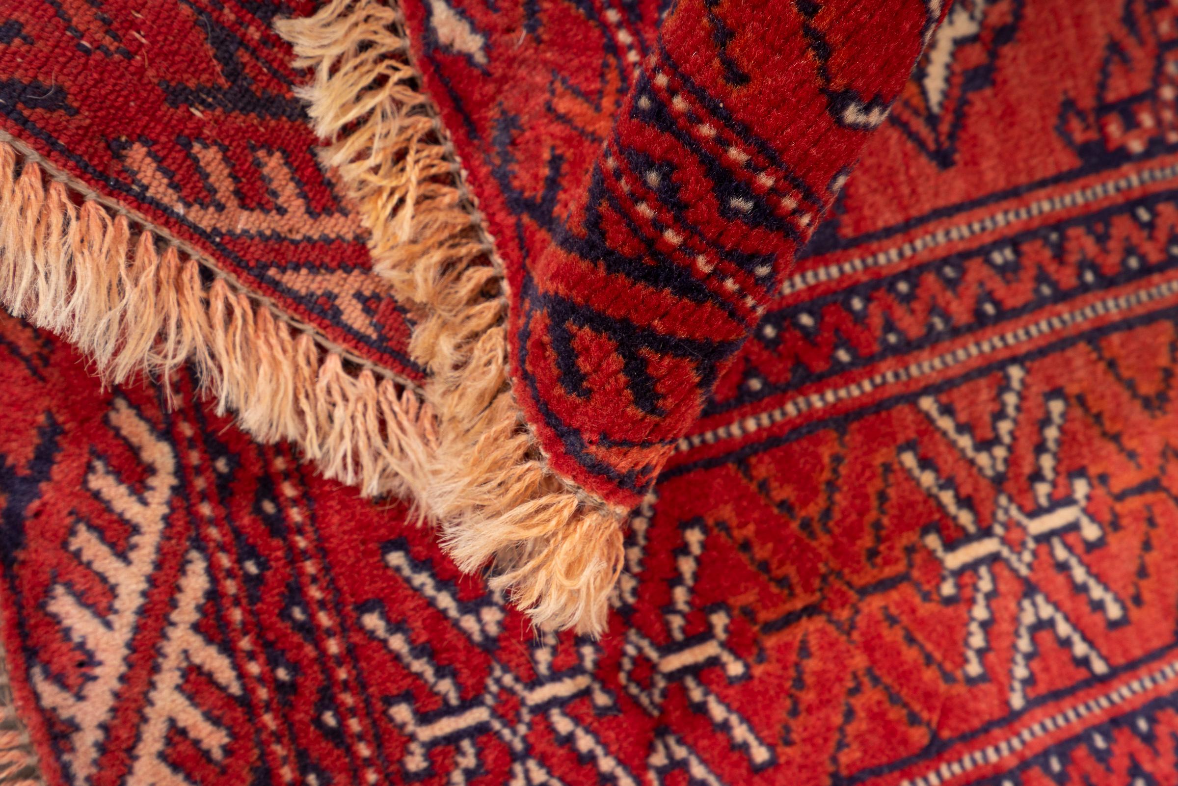 Fine Torkaman Yamut Mari Gool (Elephant feet) Persian Rug