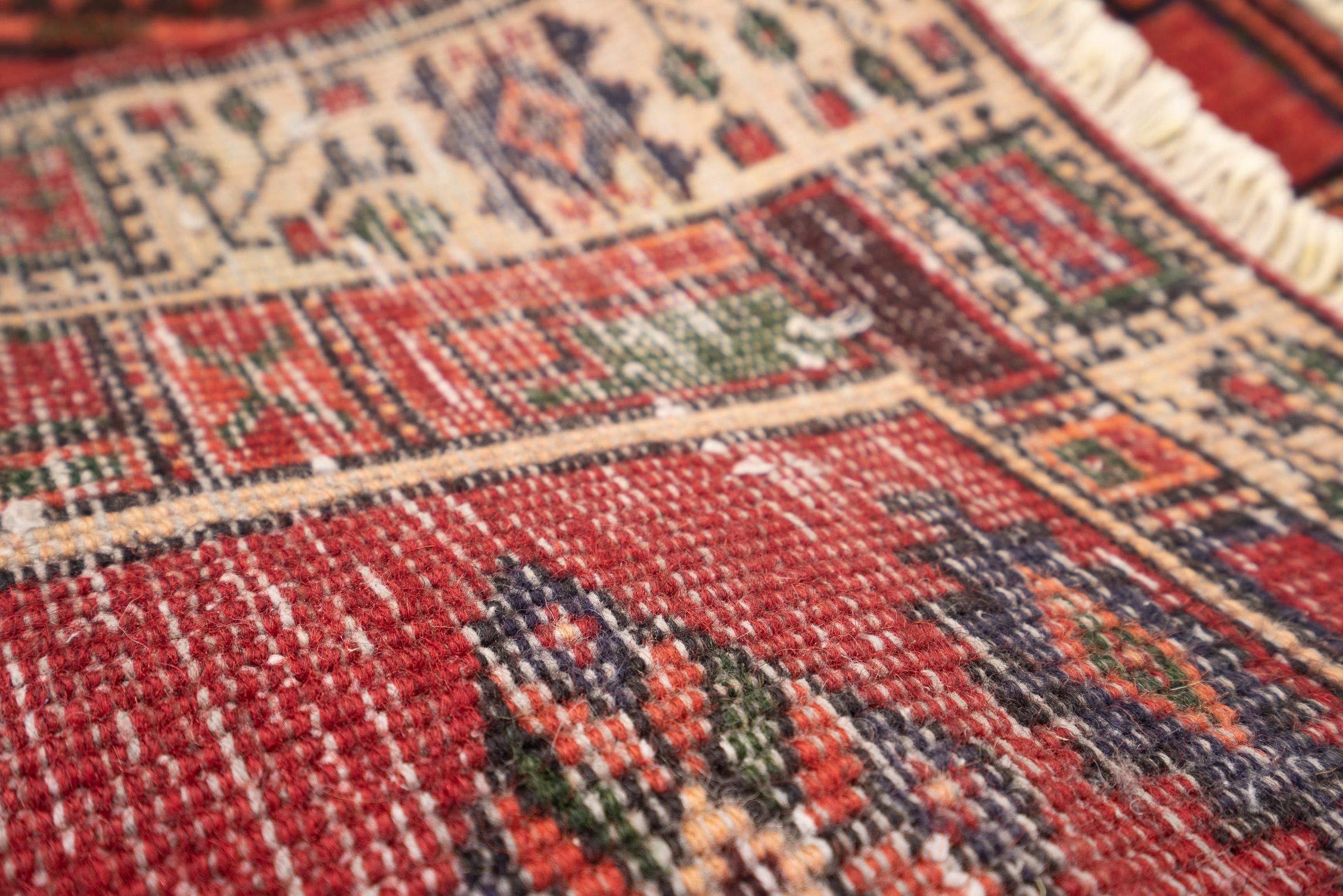 Sarab Qalami Camel Hair Persian Runner Rug