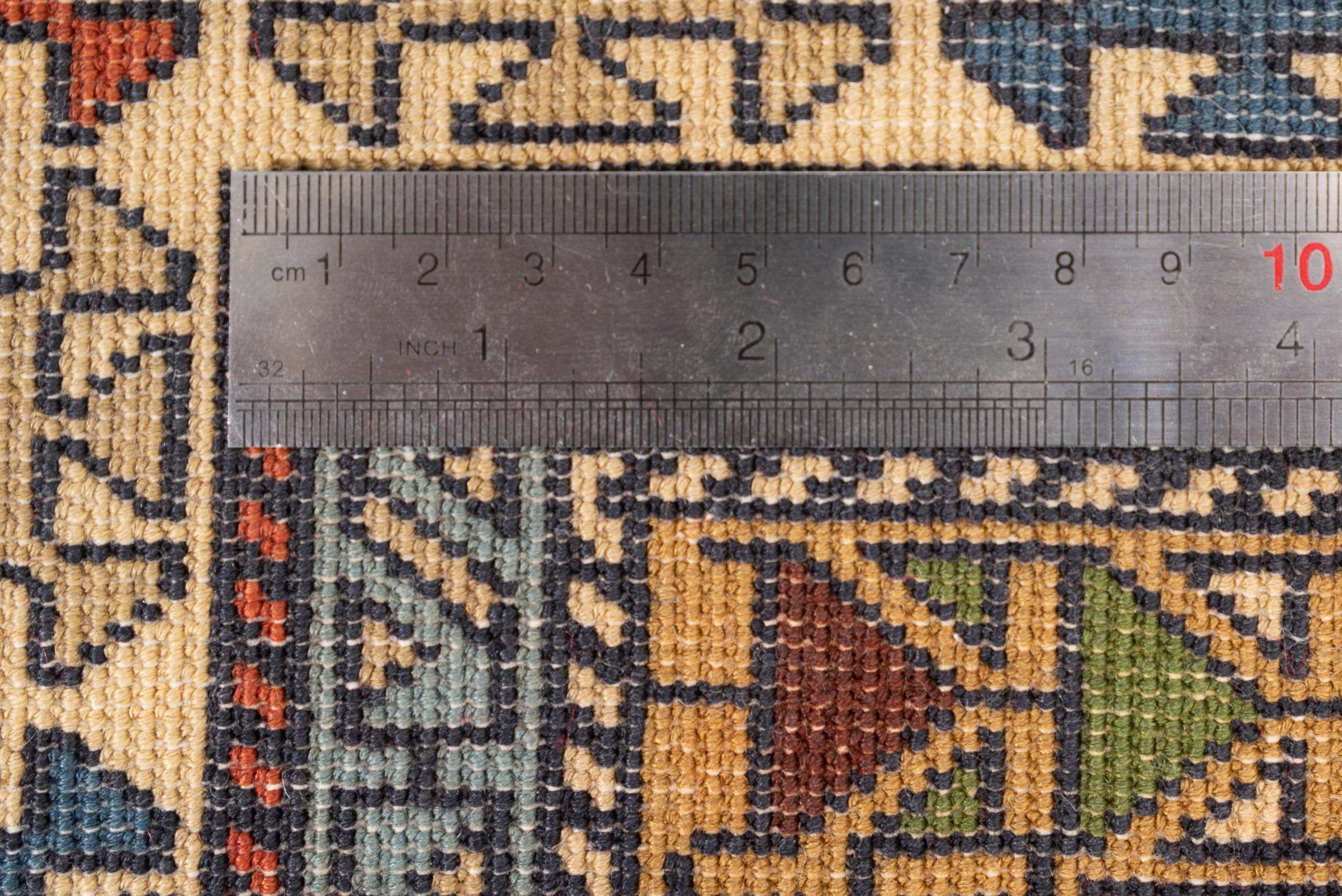 Vintage Ardabil Triple Toranj Persian Rug
