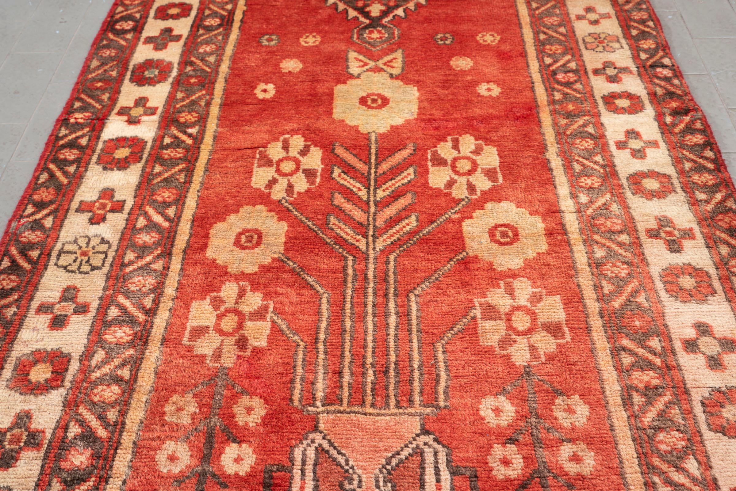 Miane (Dated 1948) Vases Persian Runner Rug