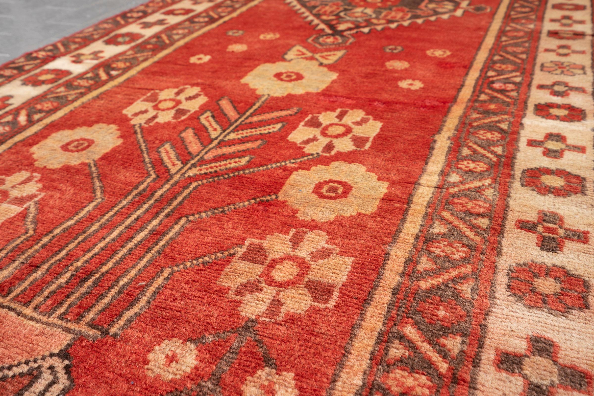 Miane (Dated 1948) Vases Persian Runner Rug