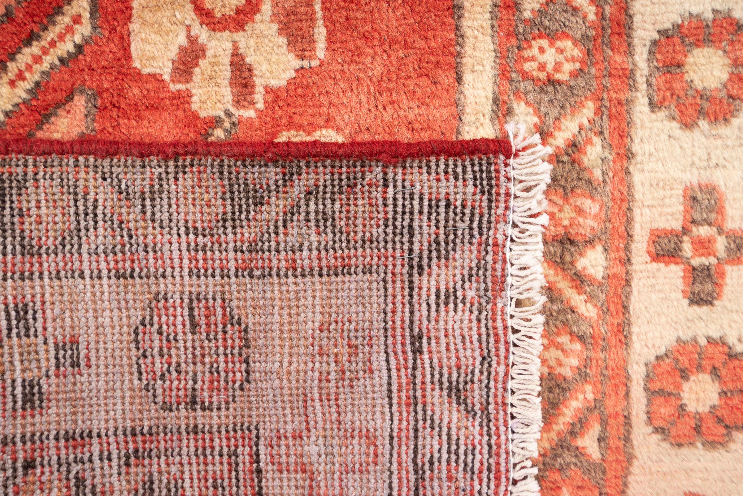 Miane (Dated 1948) Vases Persian Runner Rug