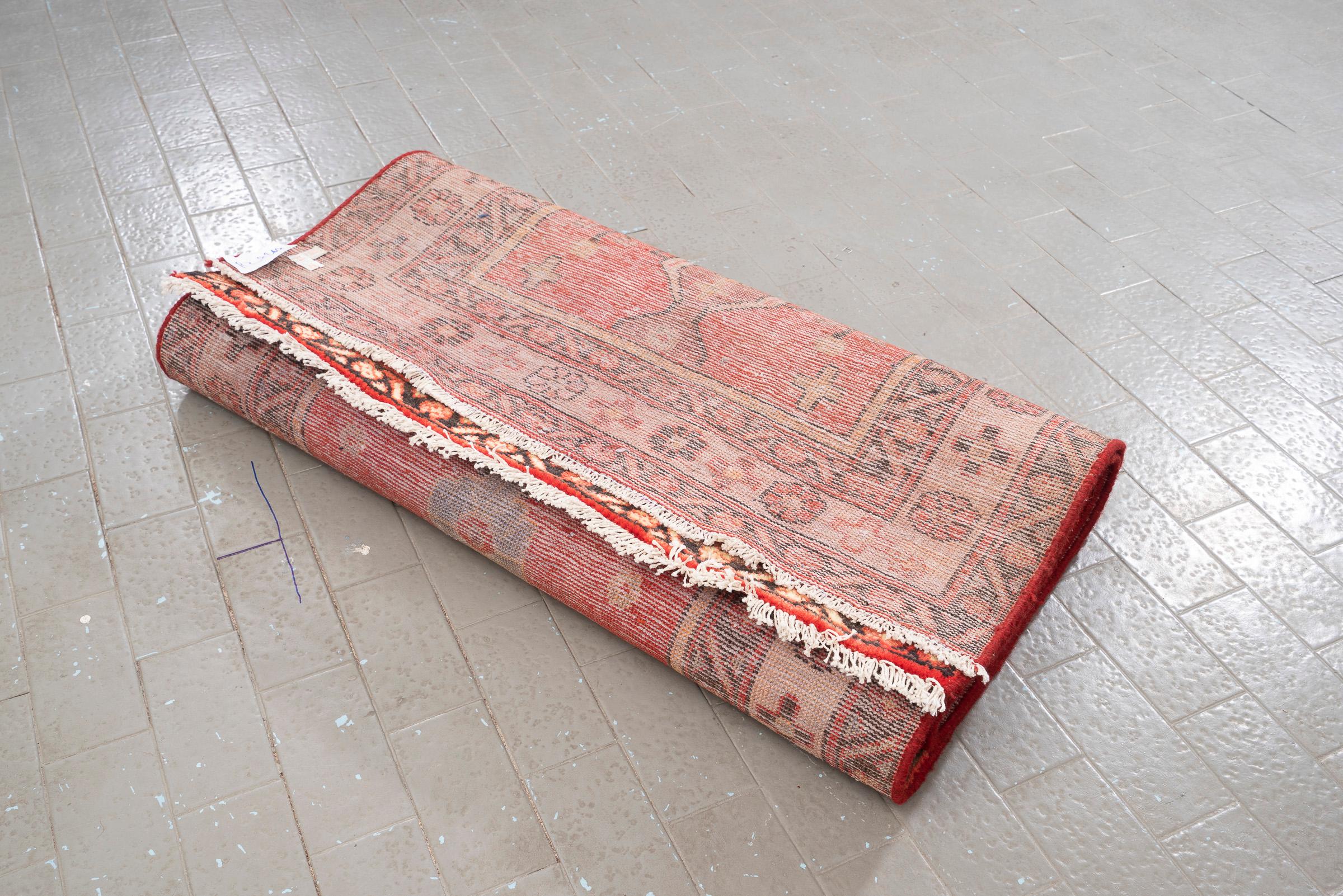 Miane (Dated 1948) Vases Persian Runner Rug