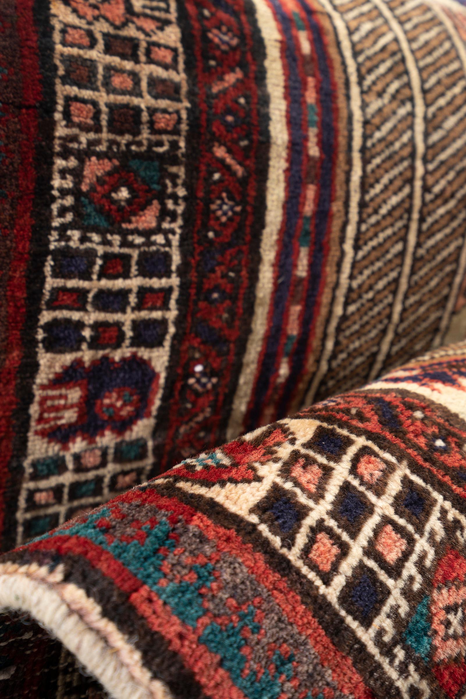 Sarab Qalami Persian Runner Rug