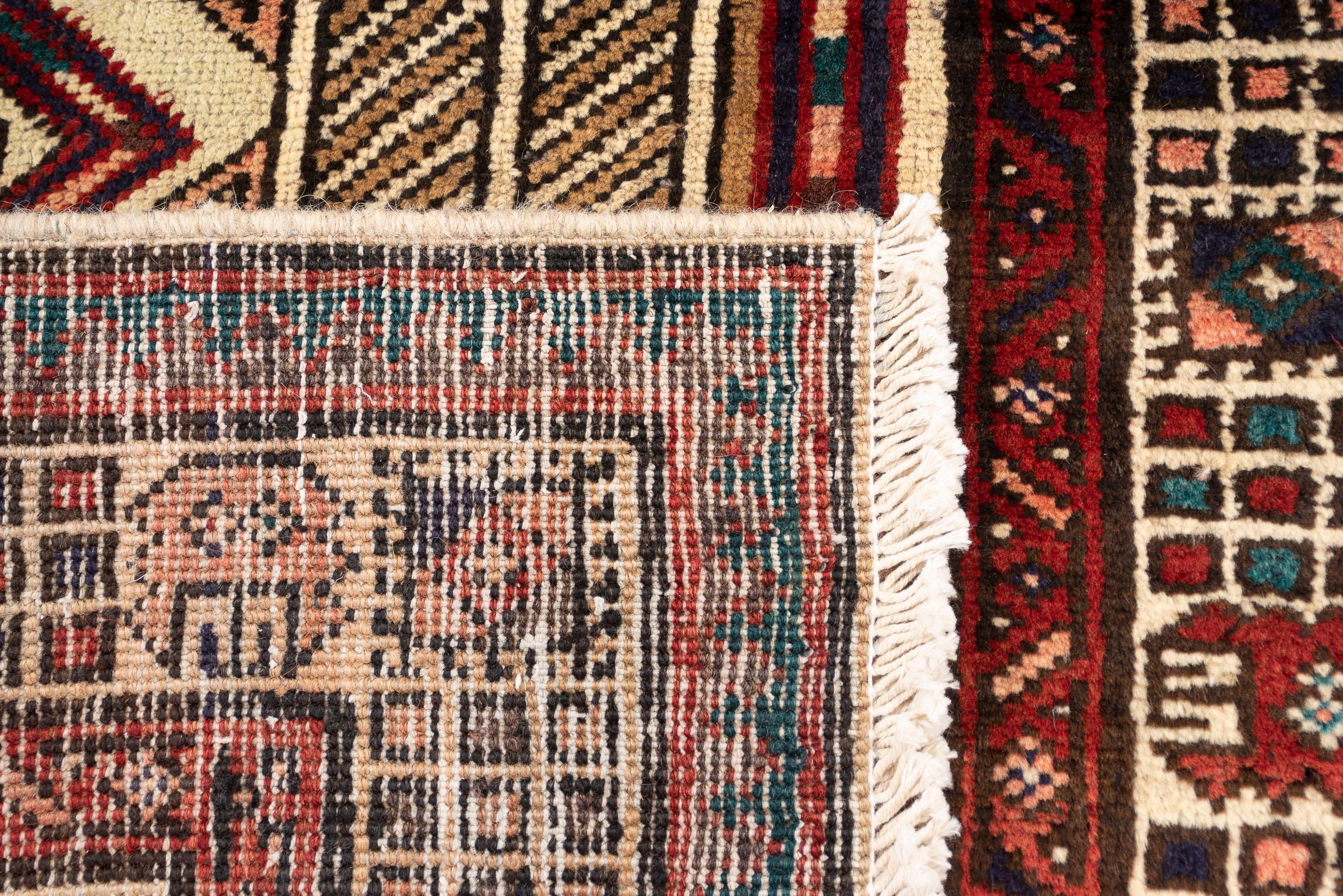 Sarab Qalami Persian Runner Rug