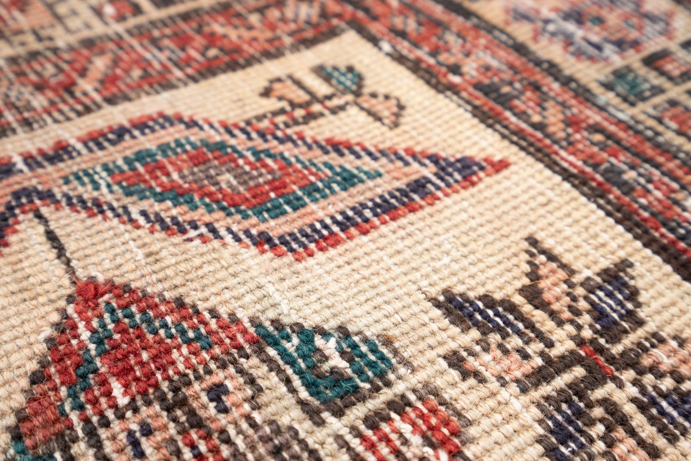 Sarab Qalami Persian Runner Rug