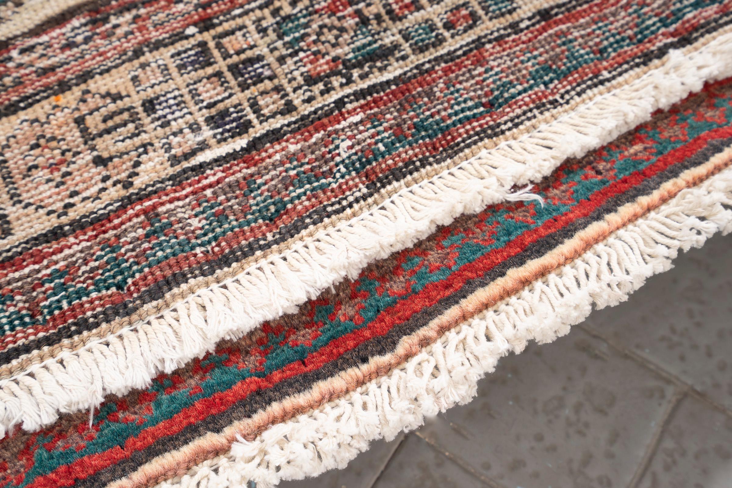 Sarab Qalami Persian Runner Rug