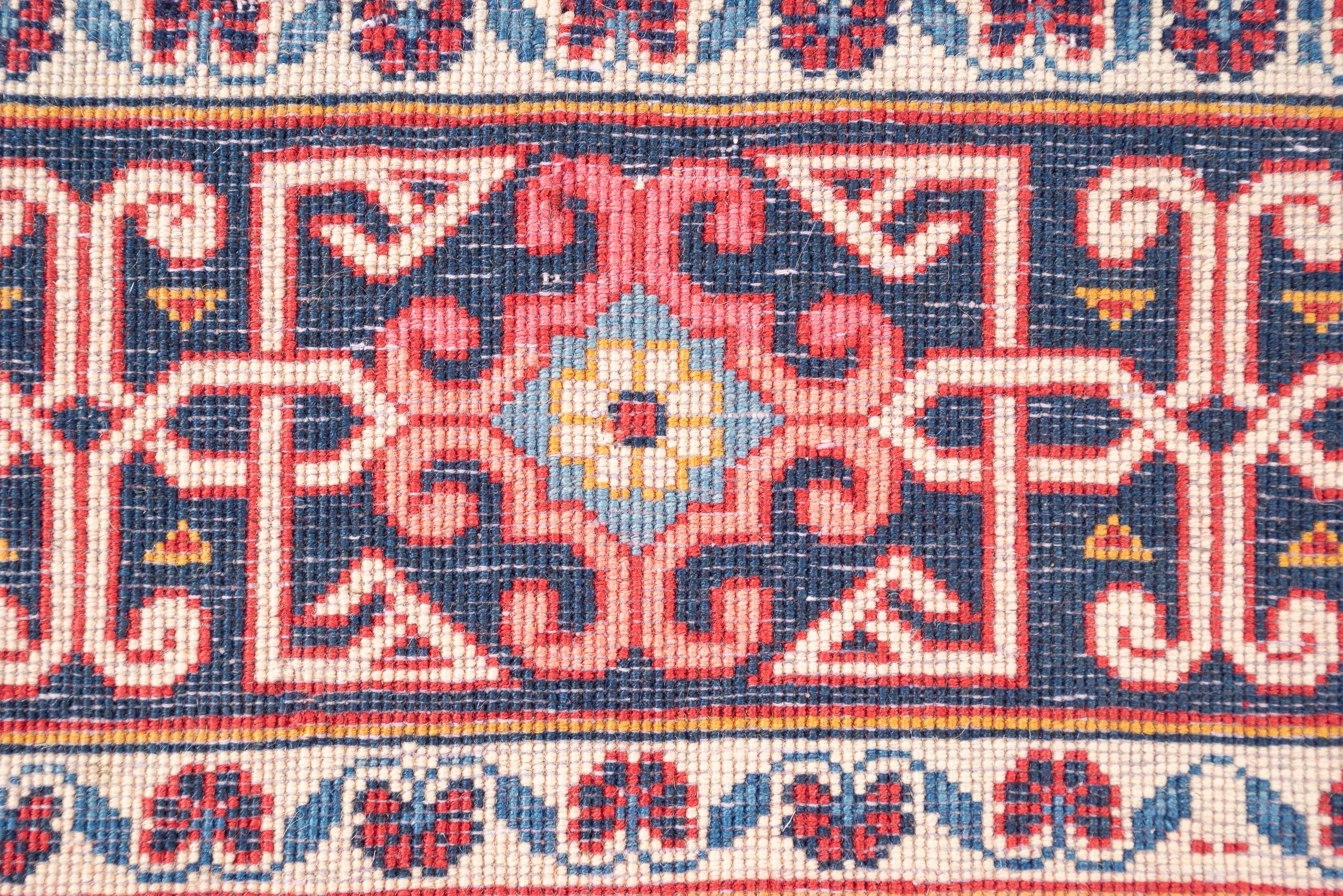 Fine Kashan Minimal Red Persian Runner Rug