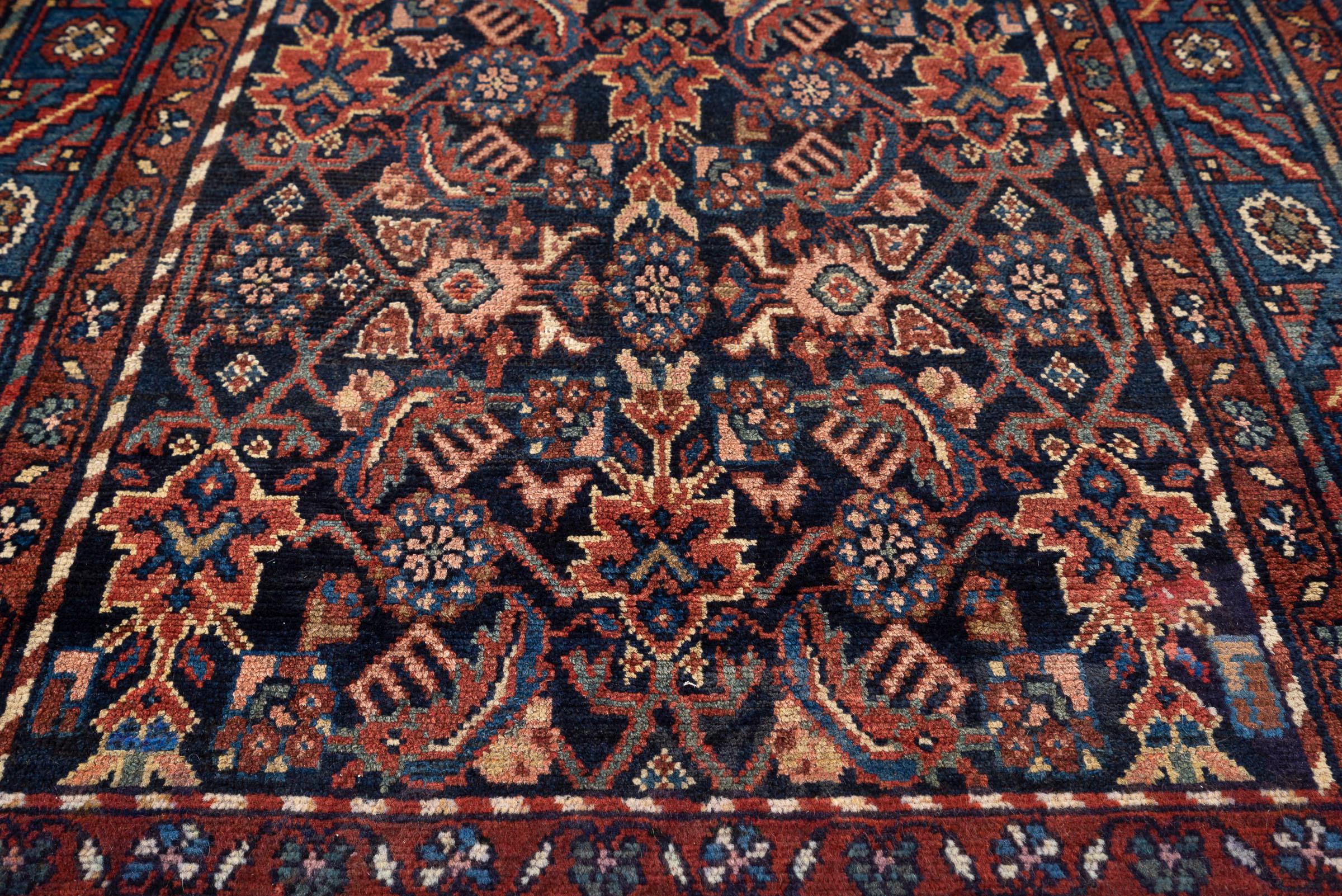 Antique Malayer Mahi Persian Rug, c. 1900–1920