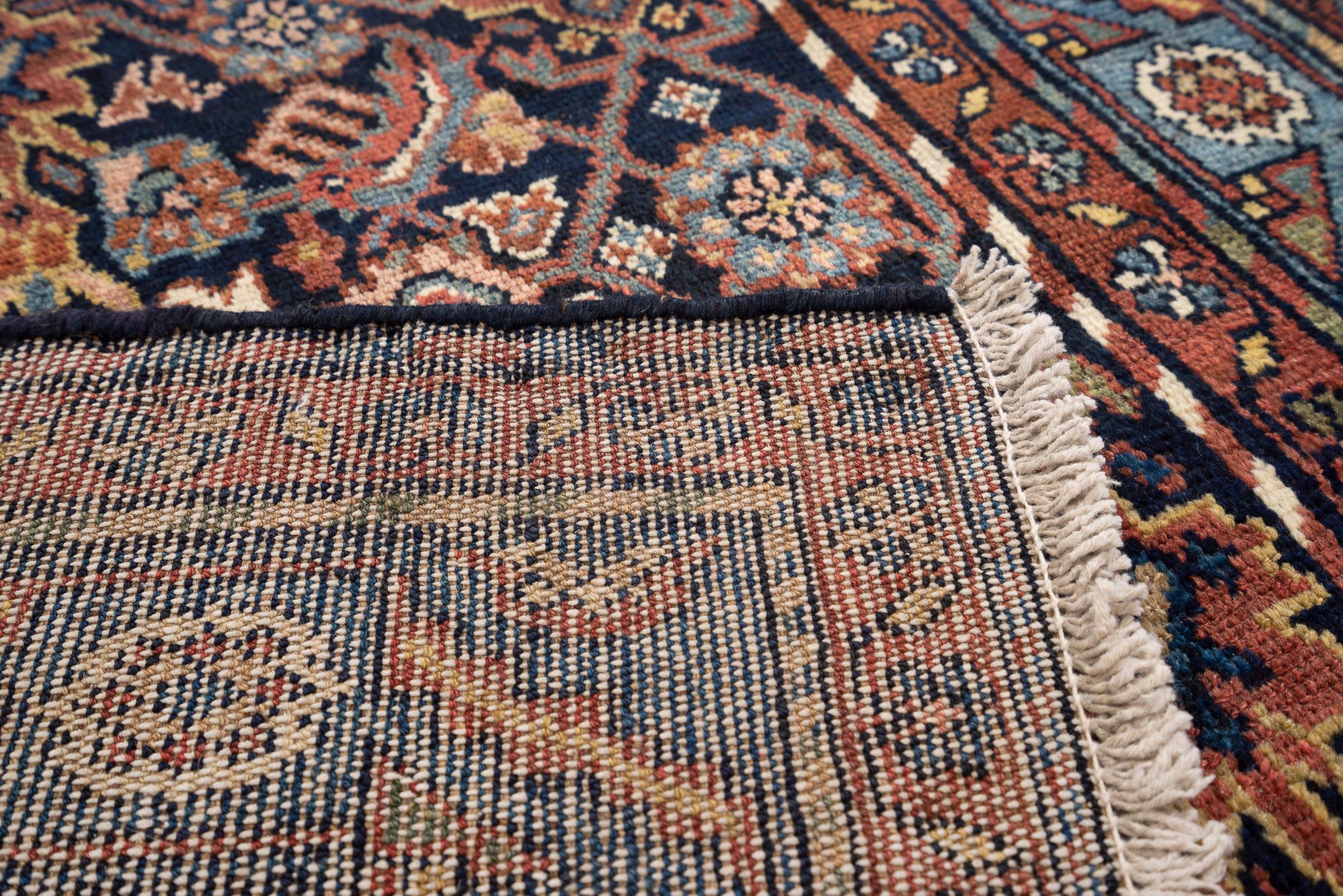 Antique Malayer Mahi Persian Rug, c. 1900–1920