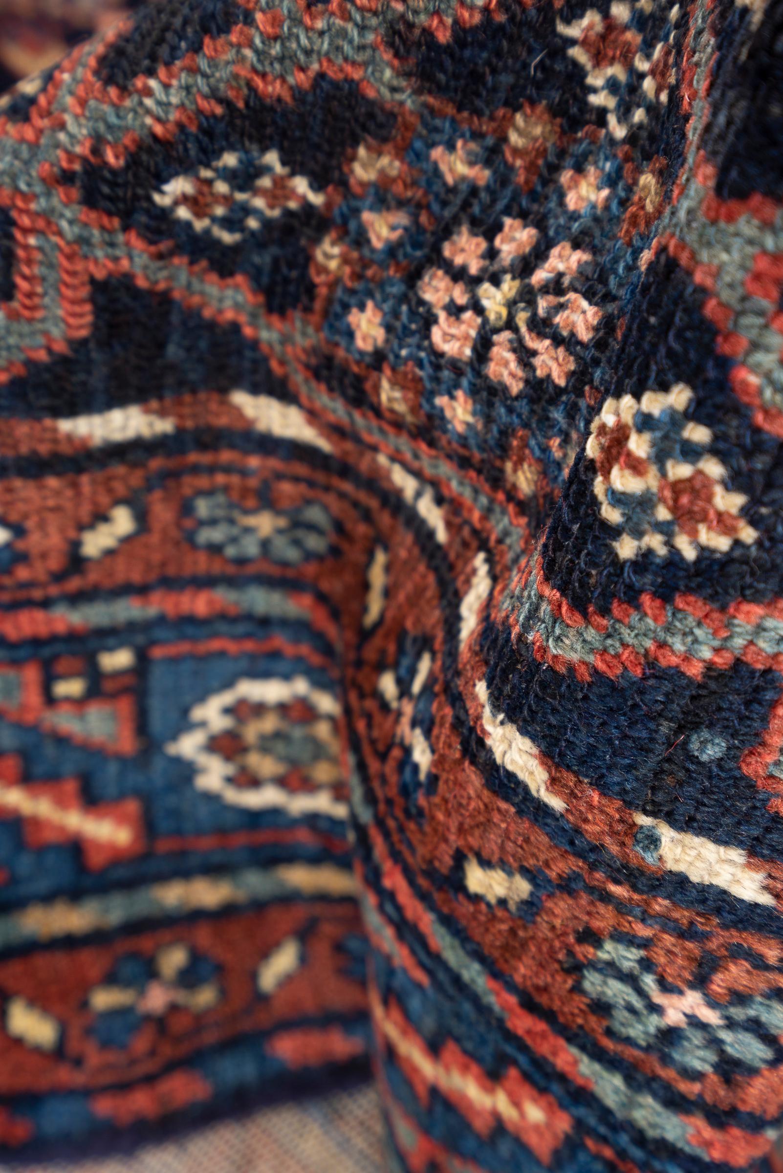 Antique Malayer Mahi Persian Rug, c. 1900–1920