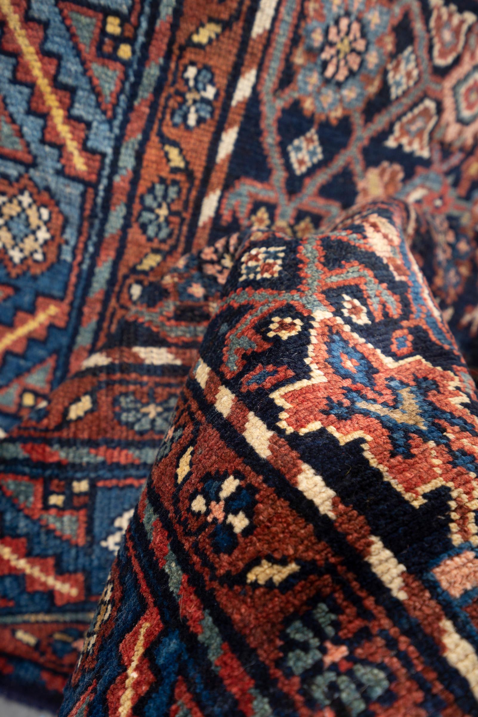 Antique Malayer Mahi Persian Rug, c. 1900–1920