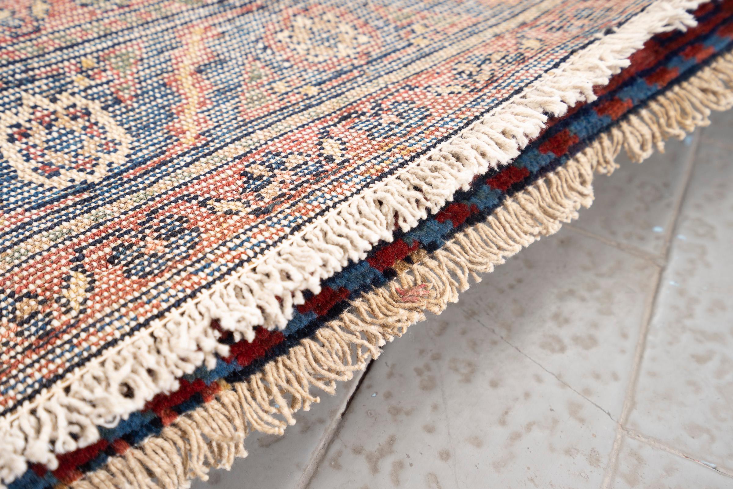 Antique Malayer Mahi Persian Rug, c. 1900–1920