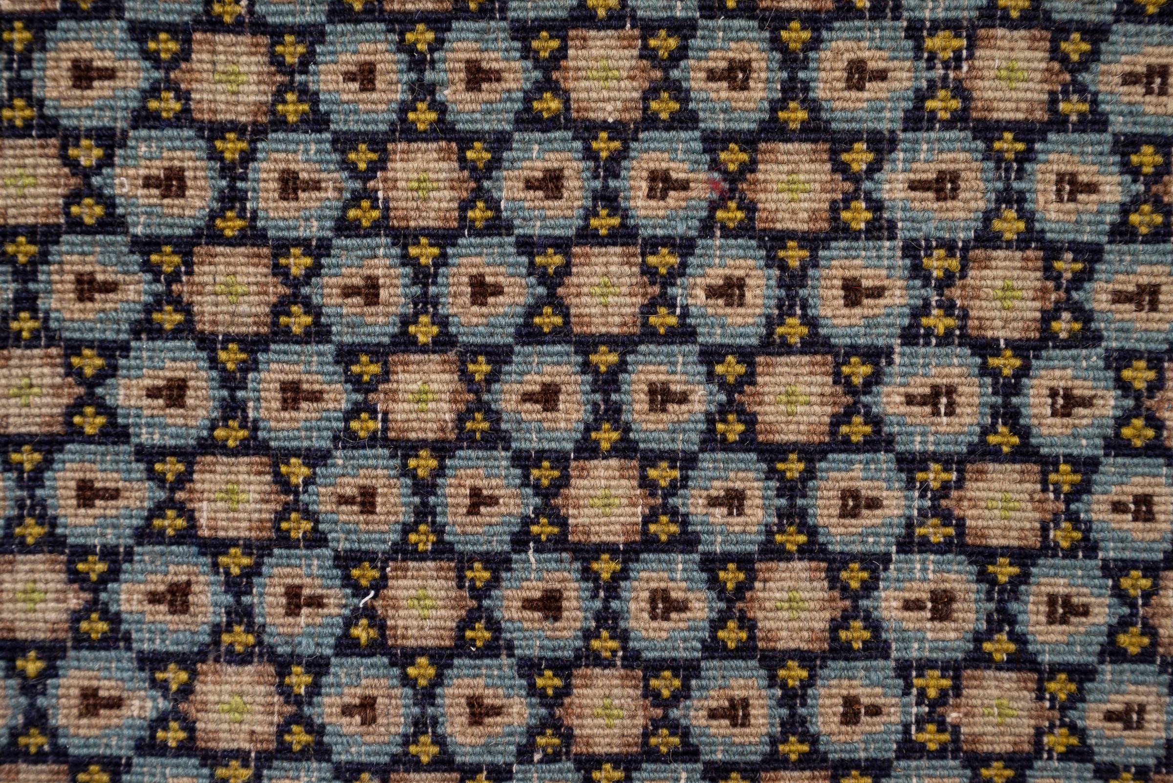 Fine Lavar Kerman Khatam Persian Rug, Mid 20th Century