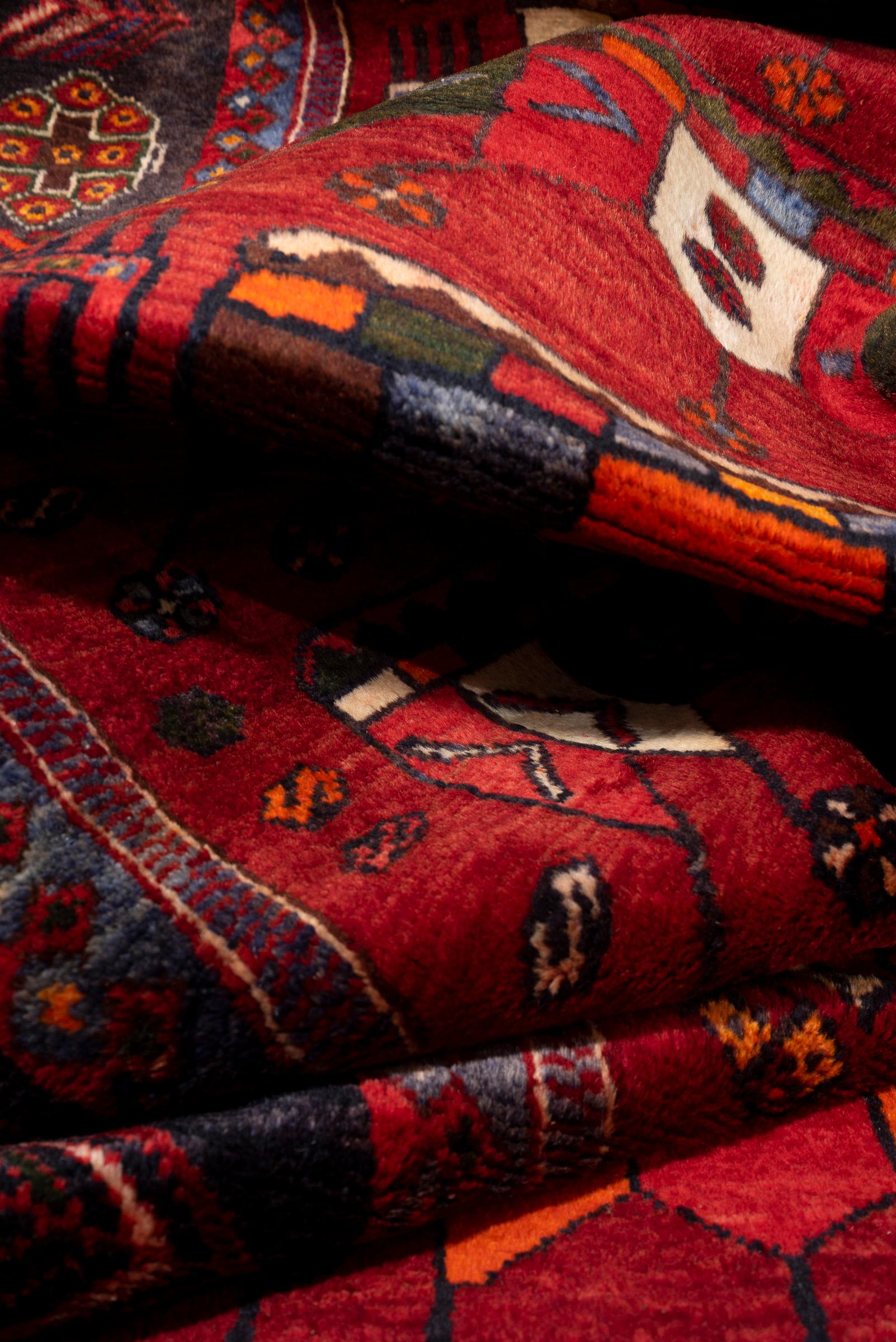 Miane Crowns Persian Runner Rug