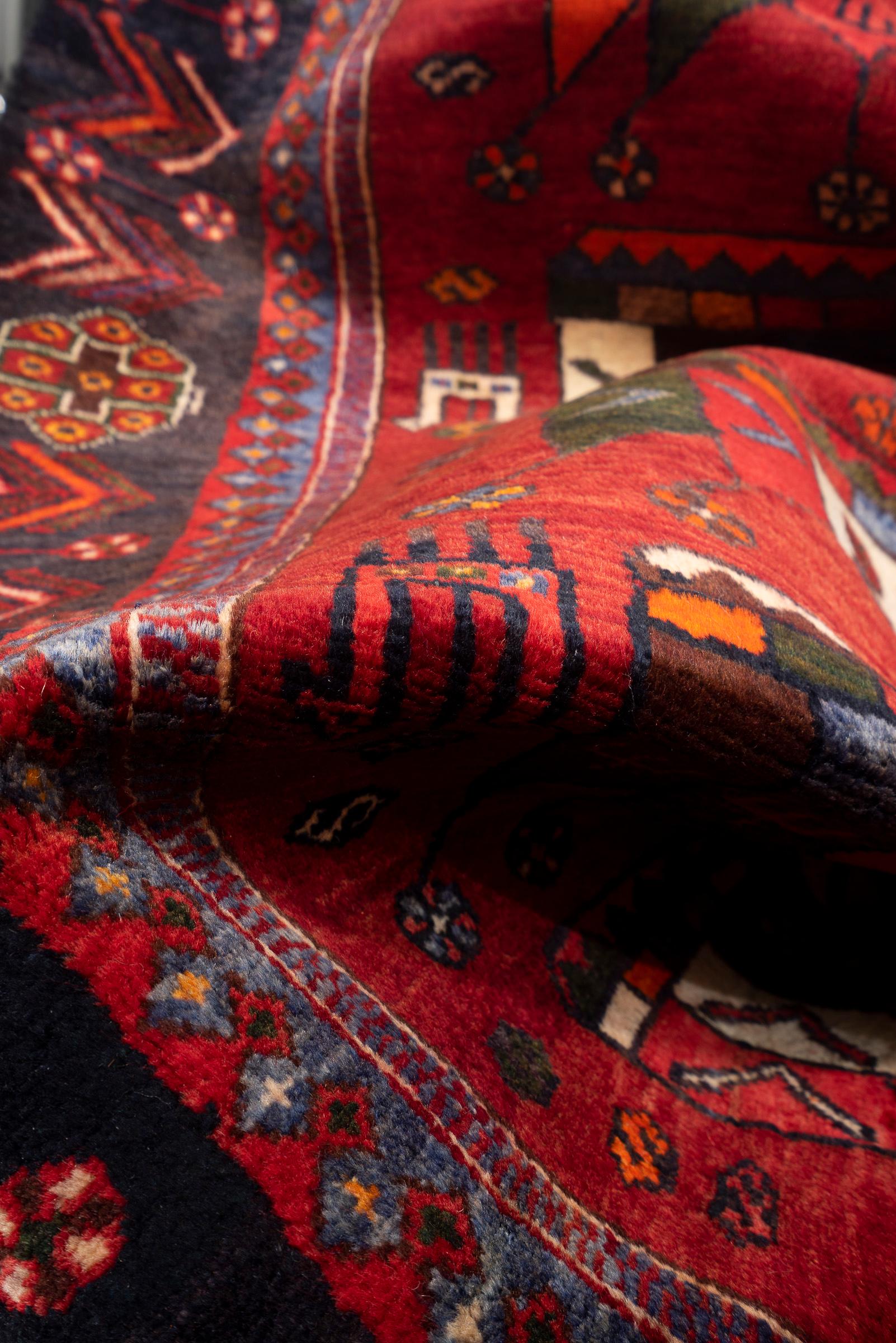 Miane Crowns Persian Runner Rug