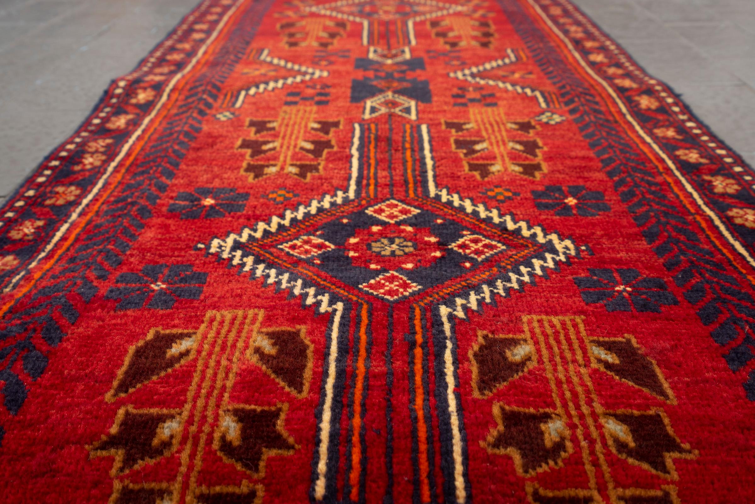Baluch Derakhti Persian Runner Rug