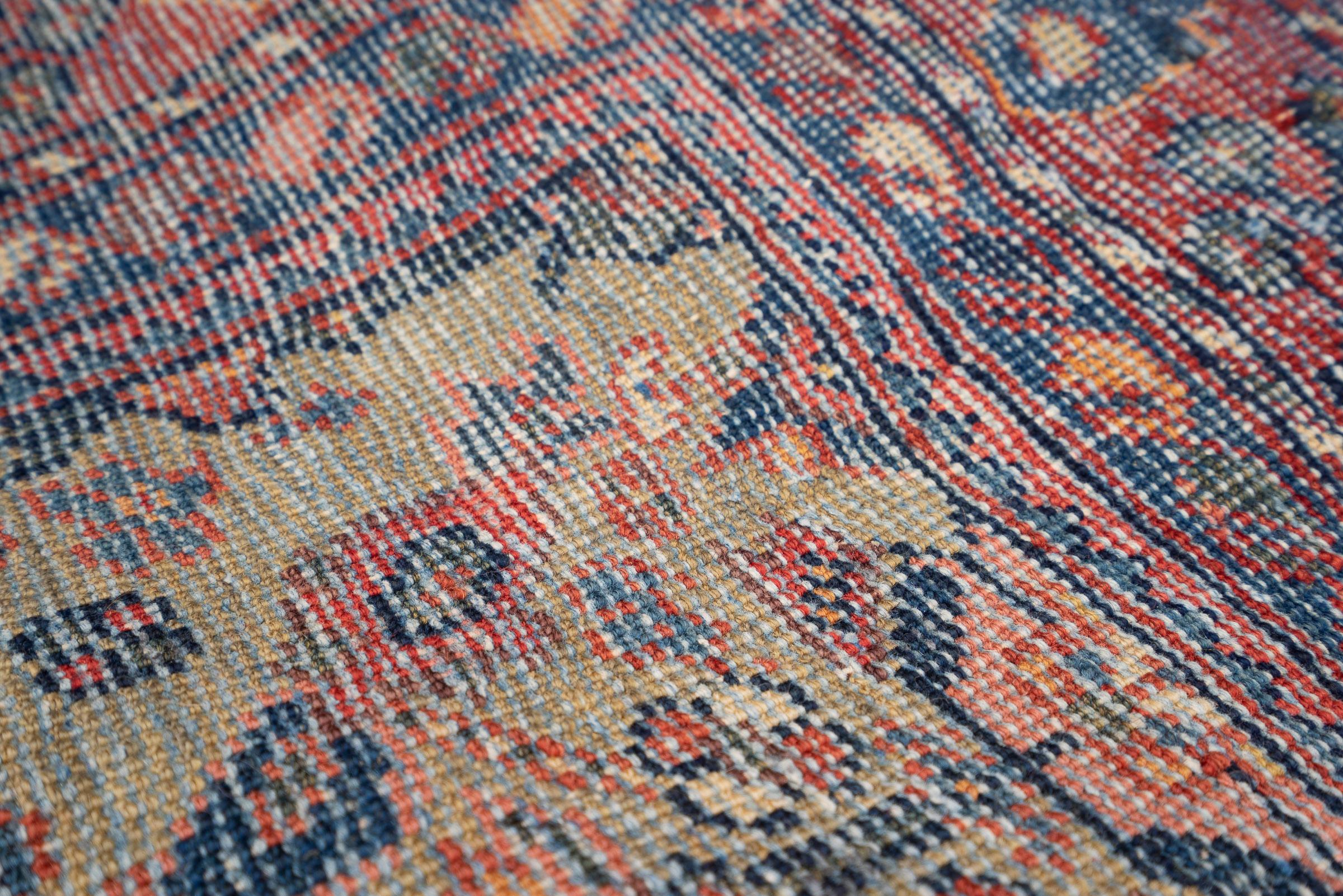 Antique Fine Mahal Single Toranj Persian Rug