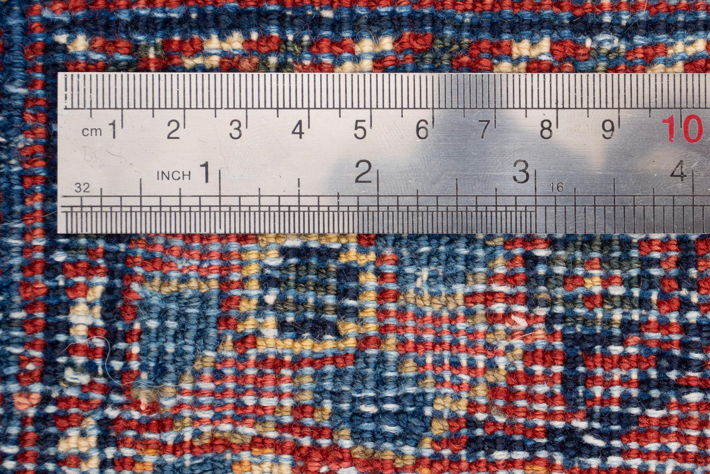 Antique Fine Mahal Single Toranj Persian Rug