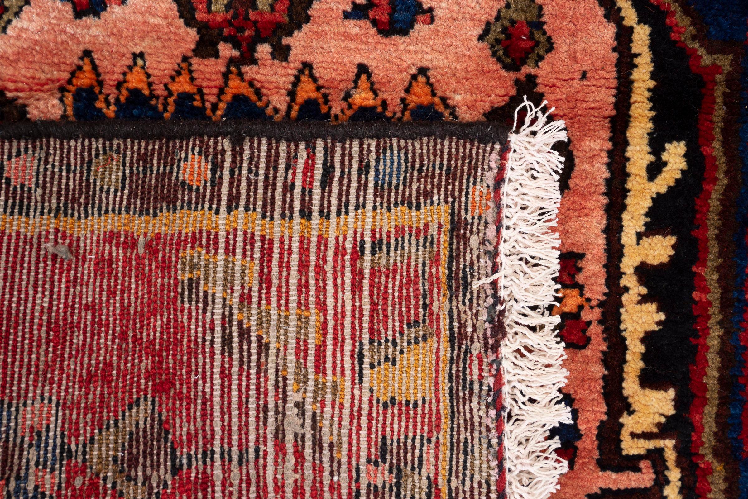 Antique Nahavand Nili Qalat Figures Persian Rug