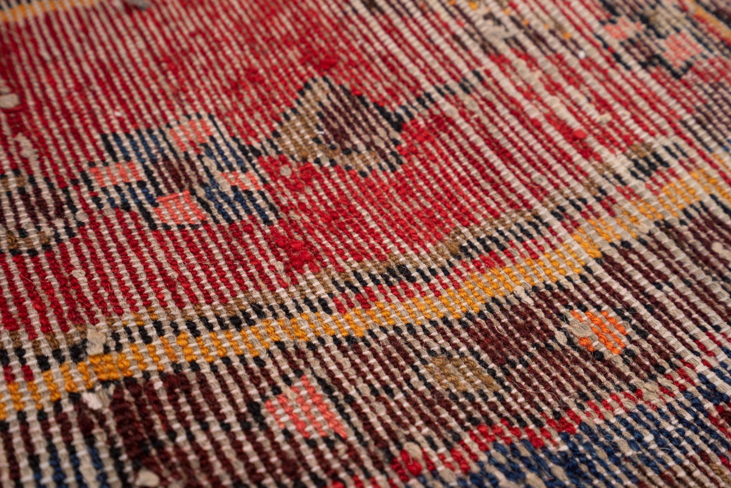 Antique Nahavand Nili Qalat Figures Persian Rug