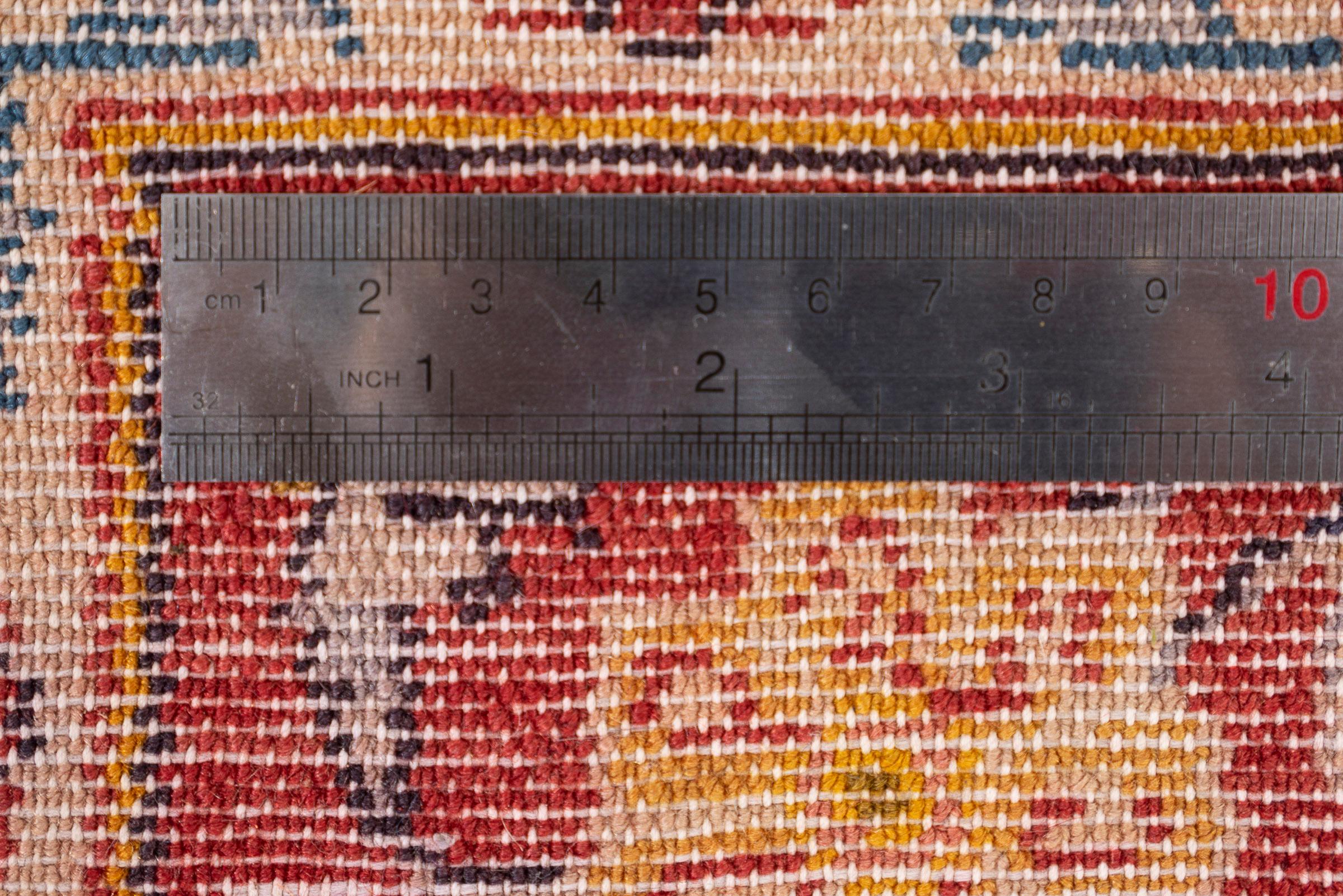 Antique Fine Hamadan Armenian Lachak Toranj Persian Rug