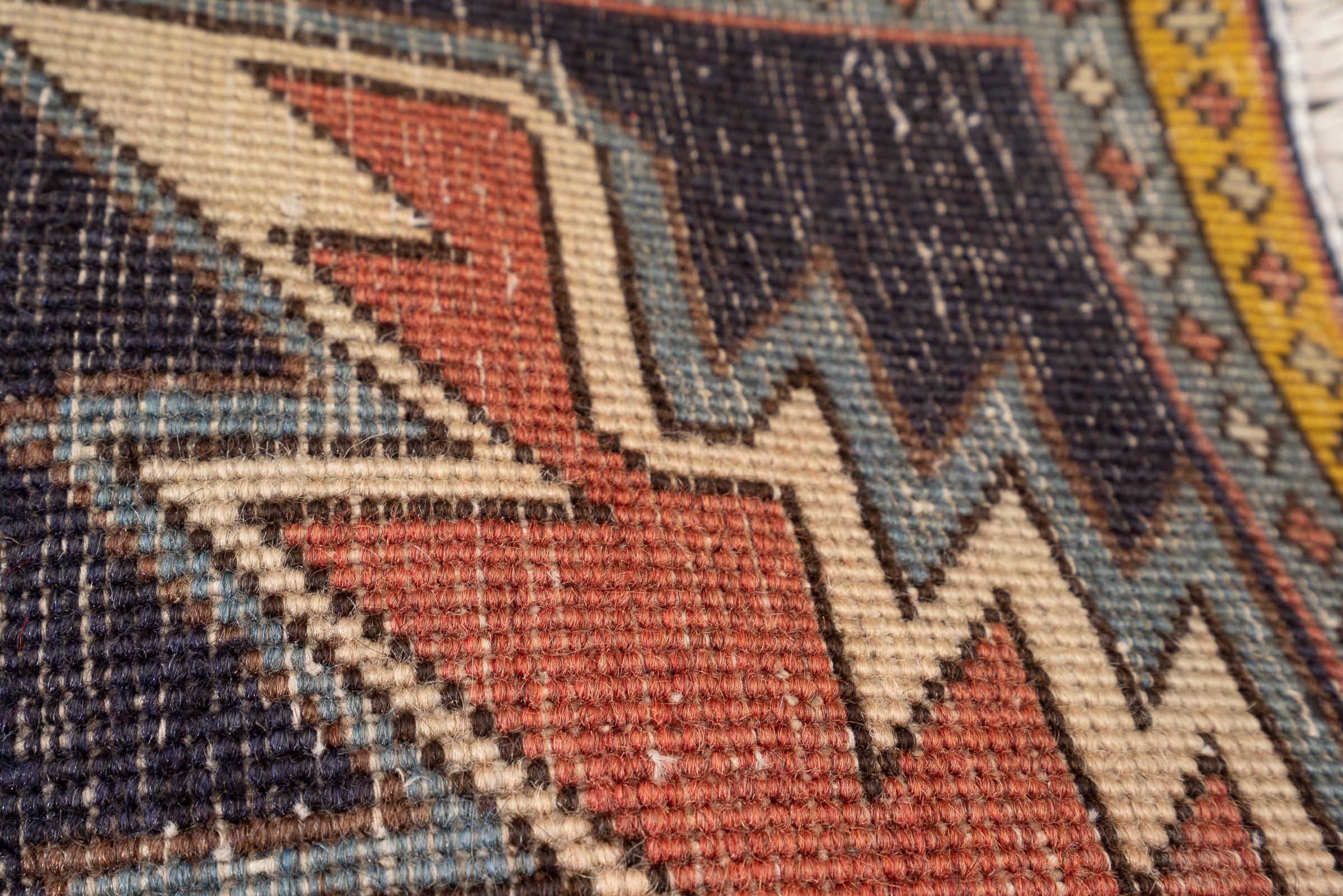 Vintage Nili Ardabil Persian Poshti Rug