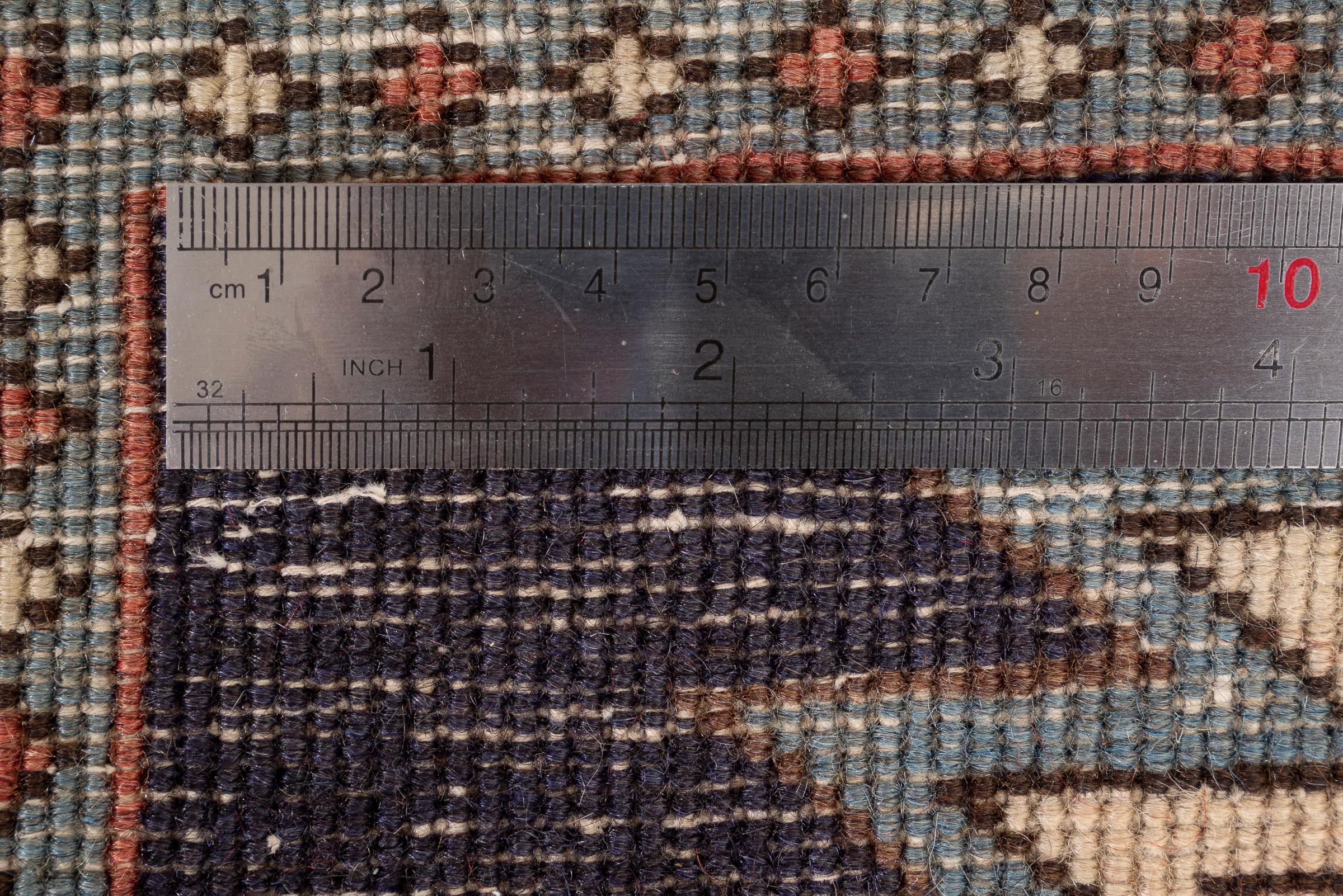 Vintage Nili Ardabil Persian Poshti Rug