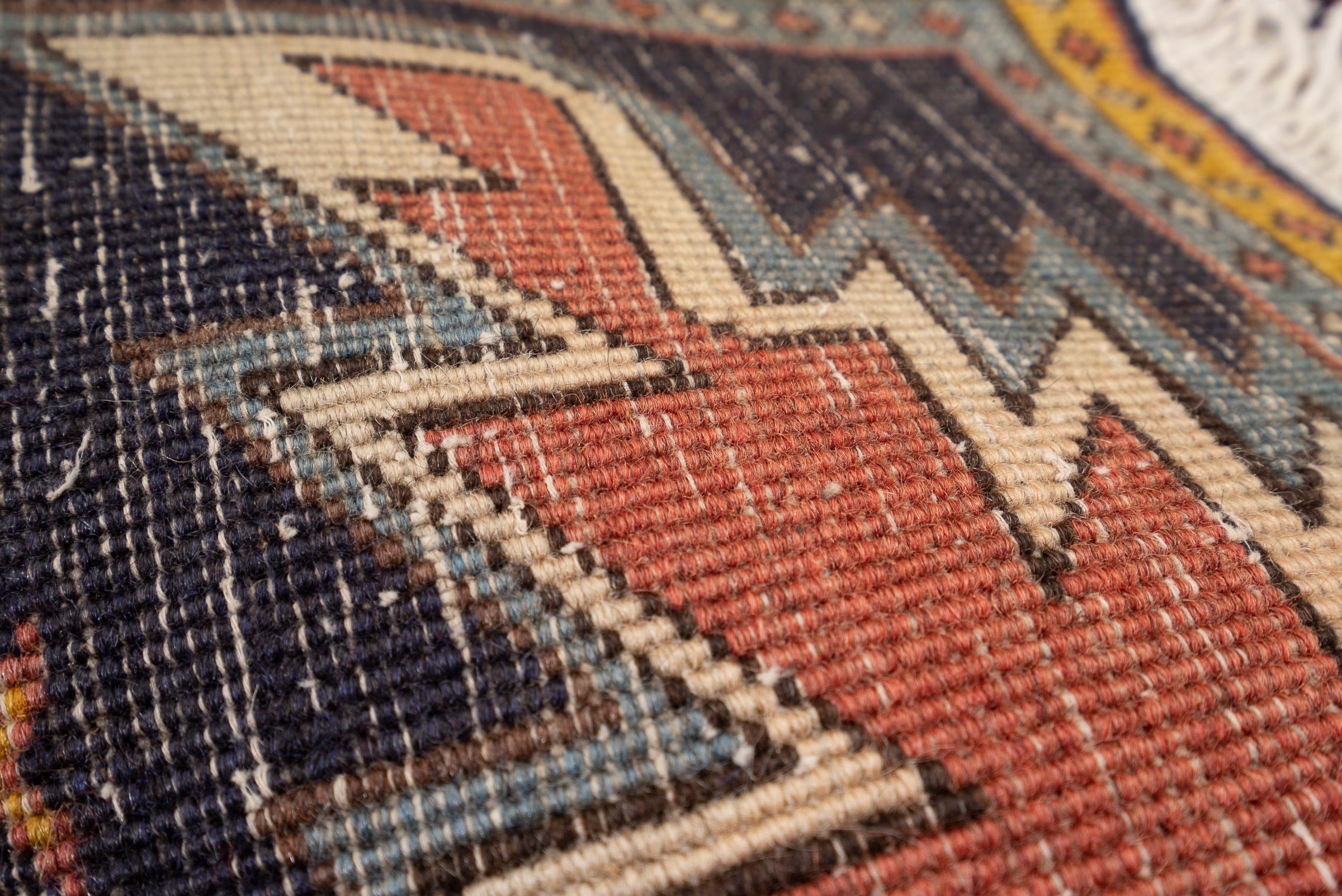 Vintage Nili Ardabil Persian Poshti Rug
