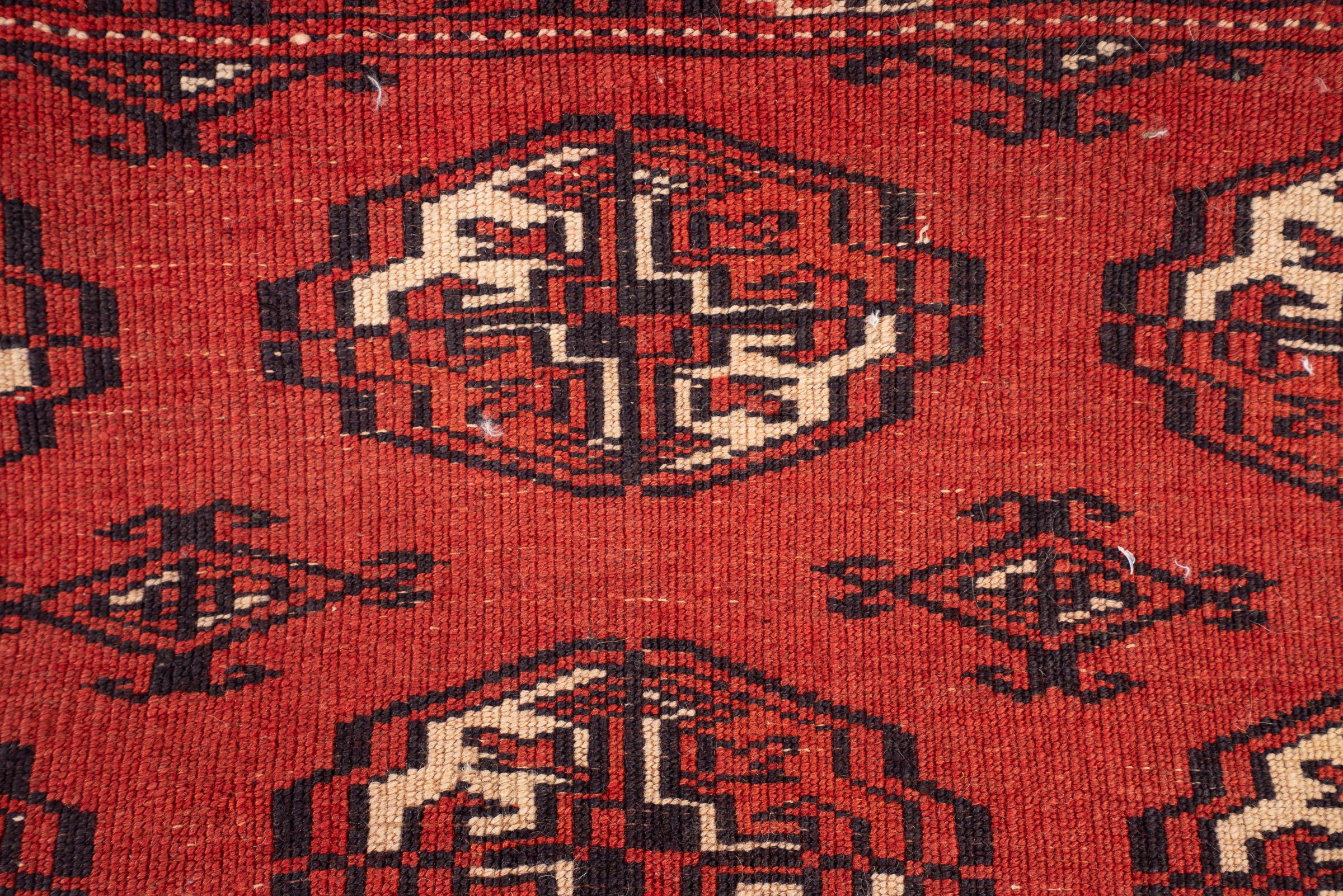 Fine Torkaman Mari Gol (Elephant feet) Persian Rug