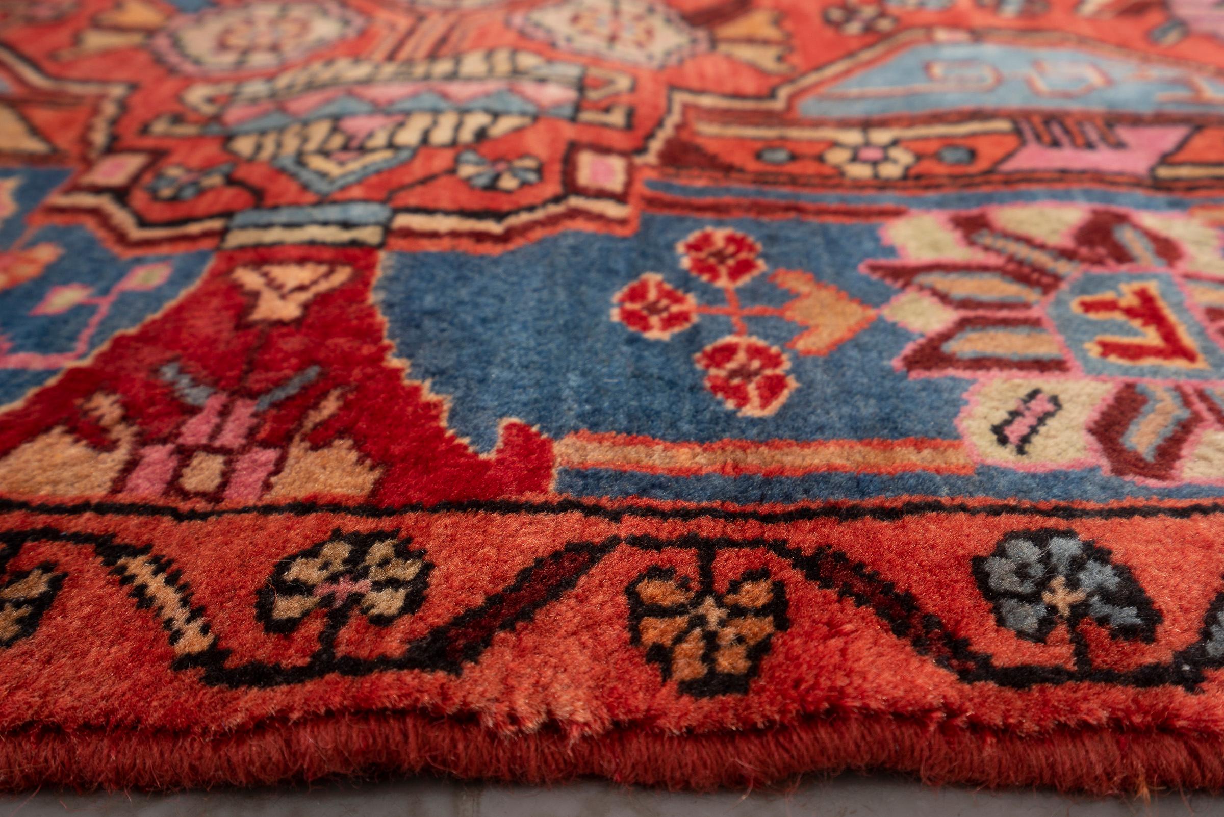 Vintage Nahavand Vagireh (Plan) Persian Rug