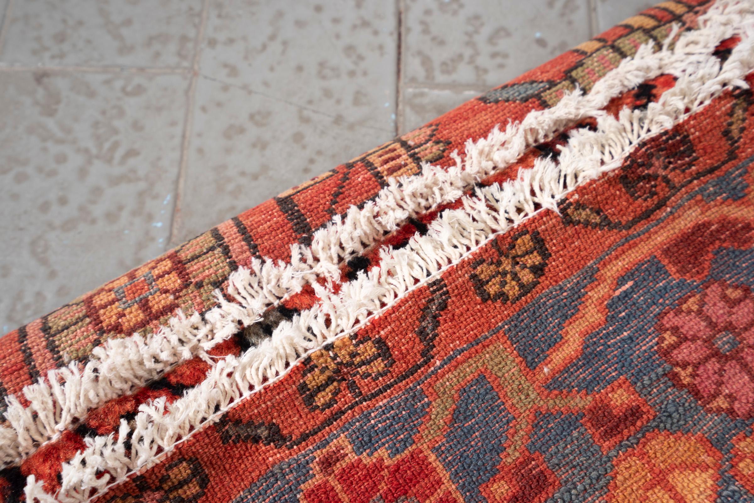 Vintage Nahavand Vagireh (Plan) Persian Rug